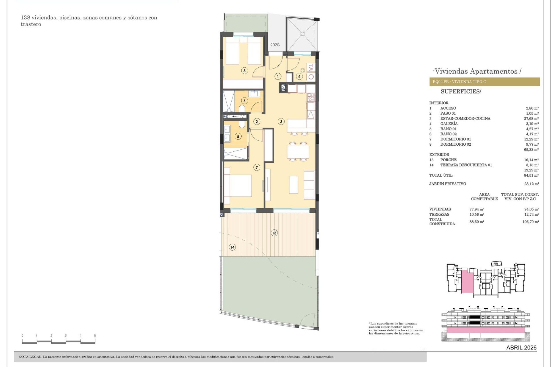 New Build - Apartment - Finestrat - Campana Garden