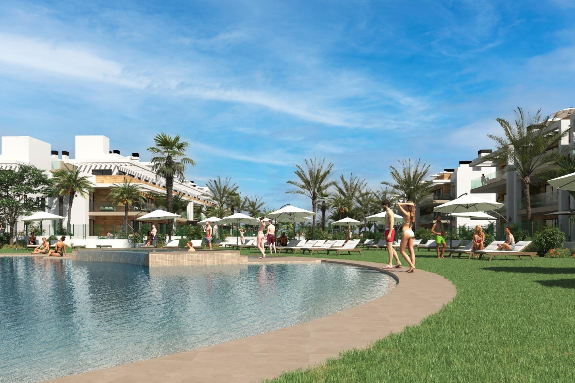 New Build - Apartment - Los Alcazares - La Serena Golf