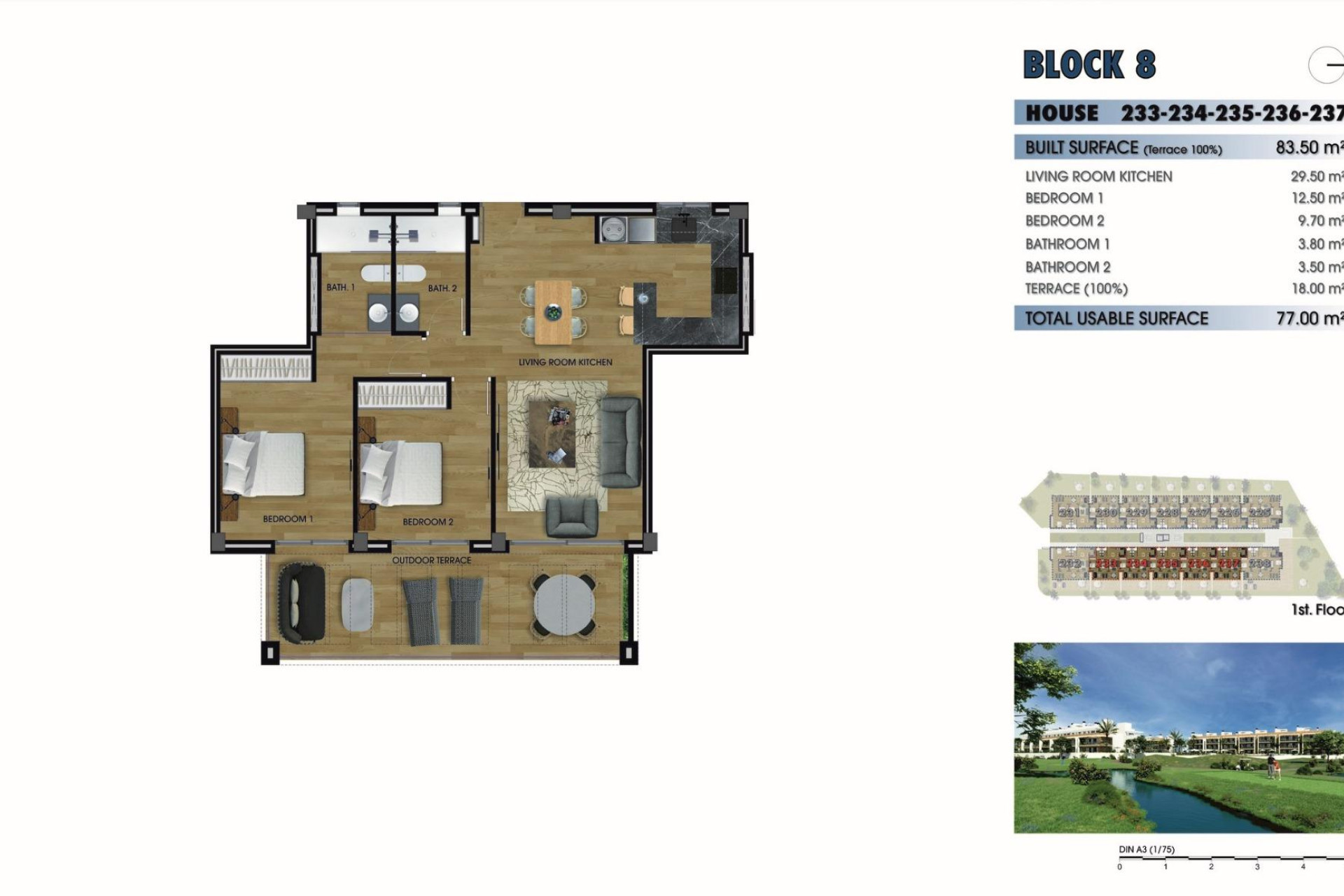 New Build - Apartment - Los Alcazares - La Serena Golf