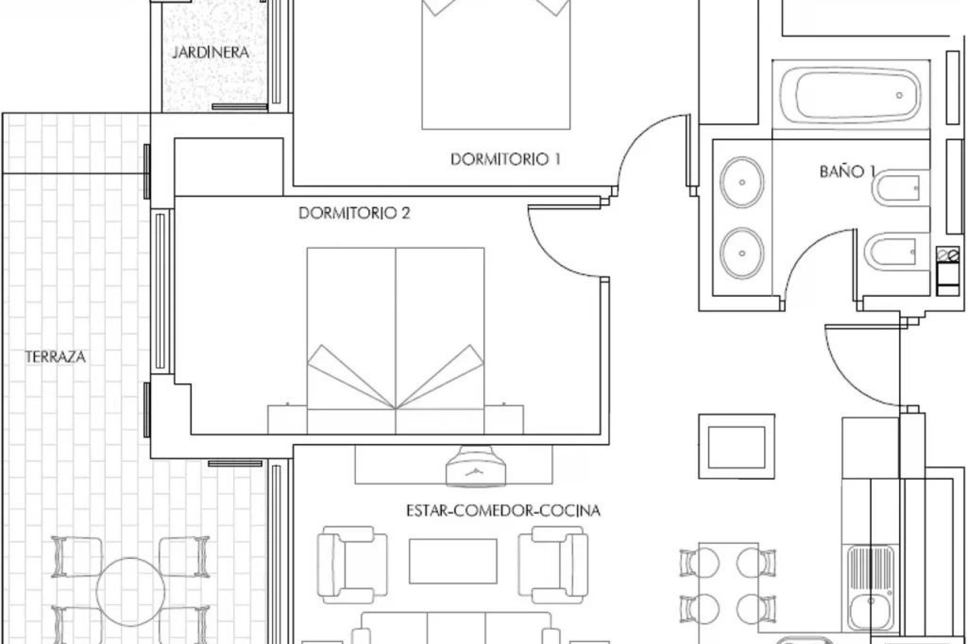 New Build - Apartment - Vera - Puerto del Rey