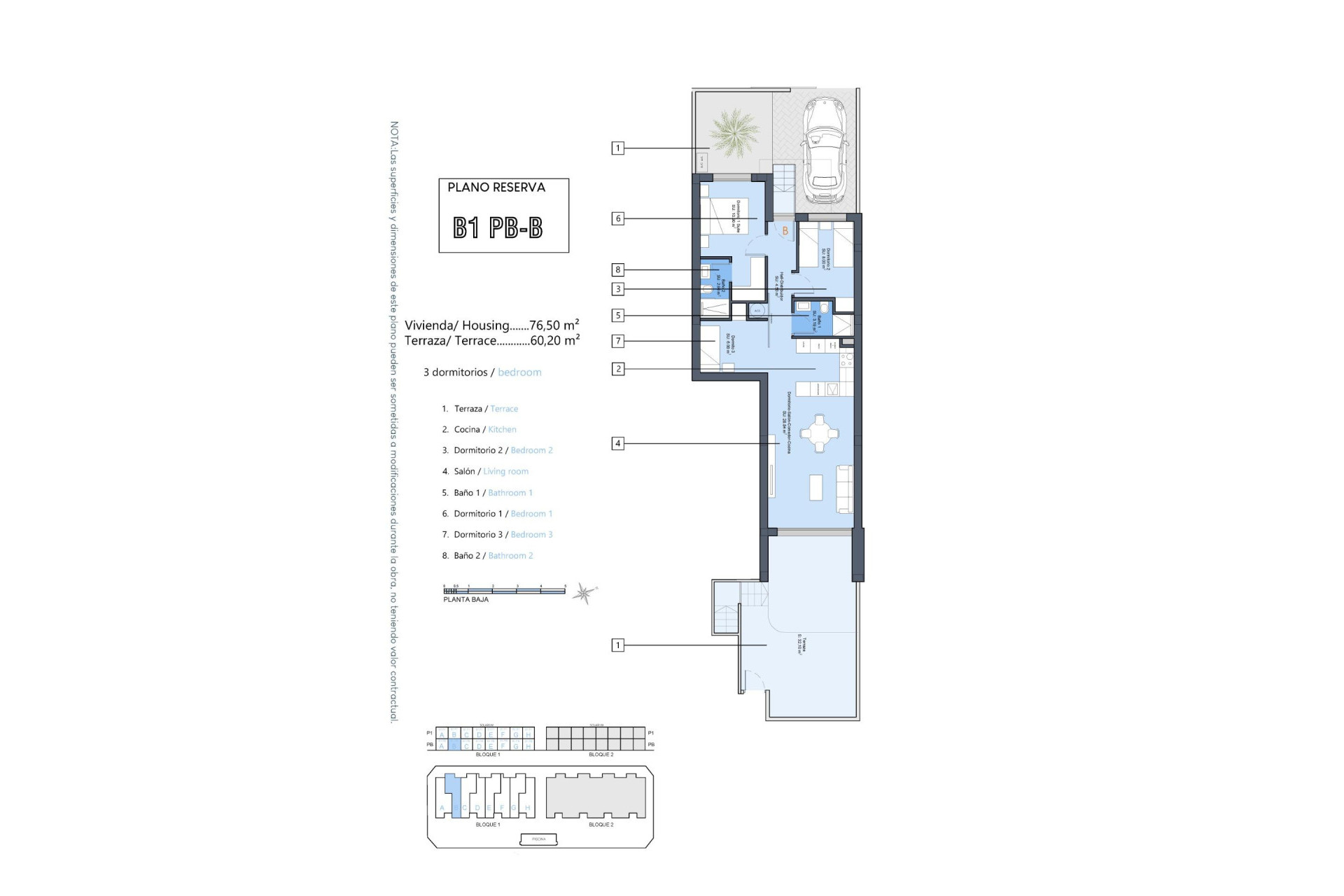 New Build - Bungalow - Groundfloor - Dolores - Sector 3