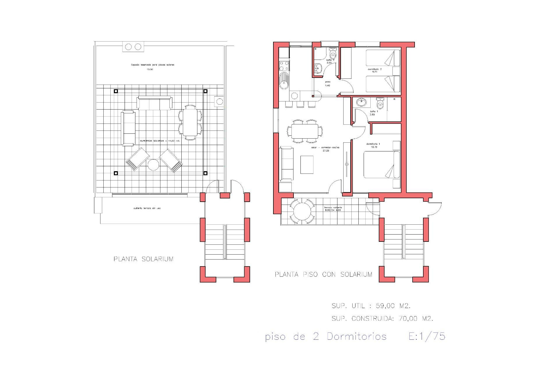 New Build - Bungalow - Groundfloor - Fuente Alamo - La Pinilla