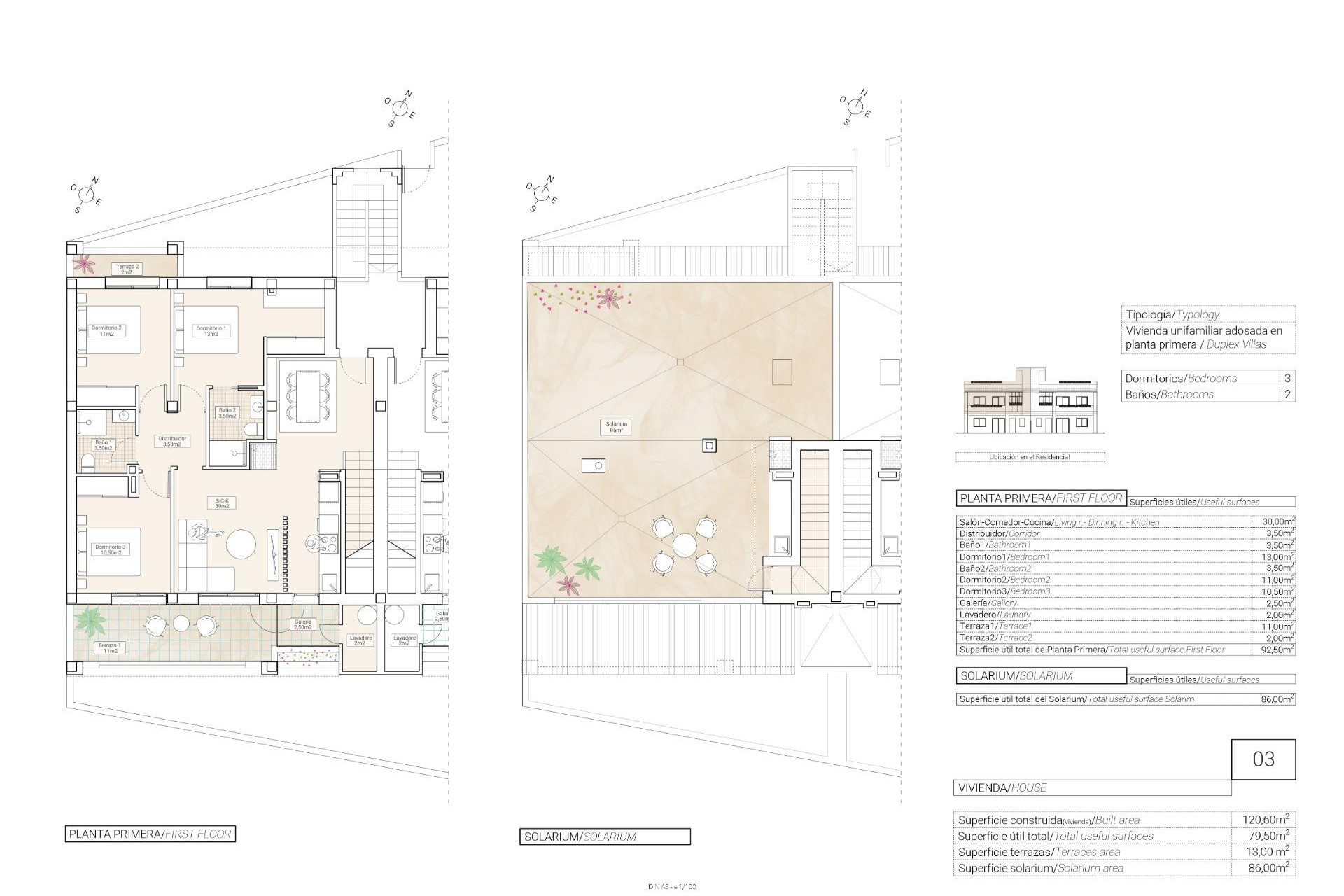 New Build - Bungalow - Groundfloor - Hondón de las Nieves - Canalosa