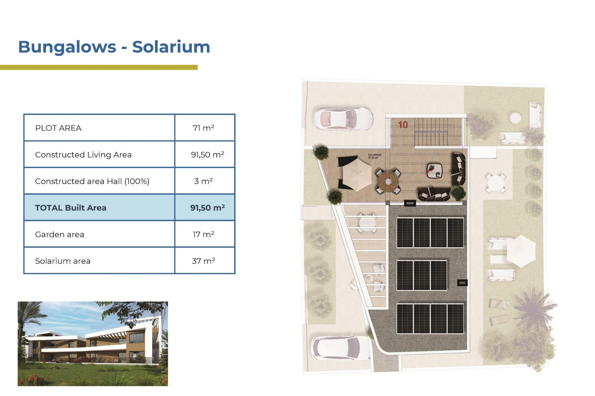 New Build - Bungalow - Groundfloor - Orihuela Costa - La Ciñuelica