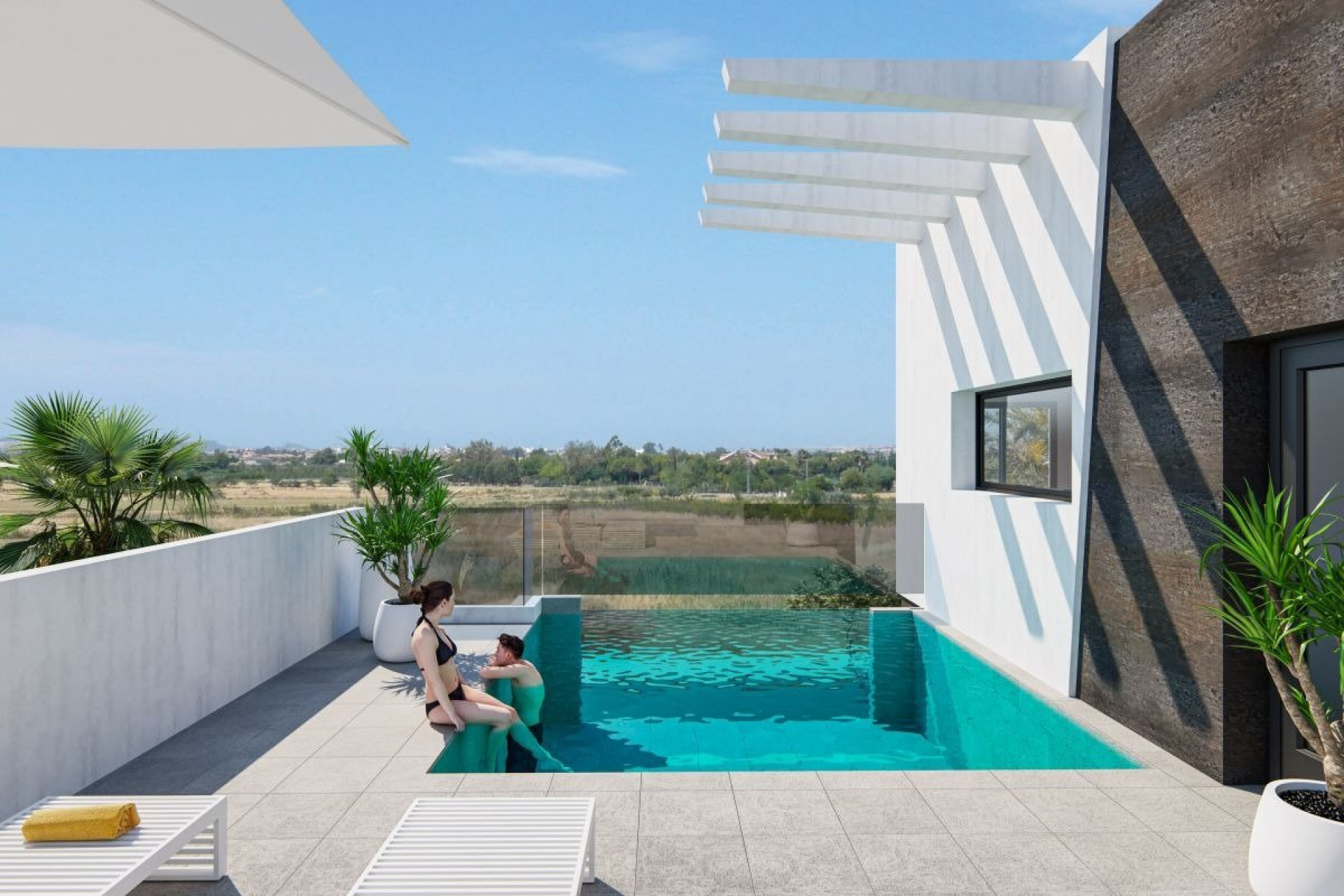 New Build - Bungalow - Groundfloor - Pilar de la Horadada - La Rambla