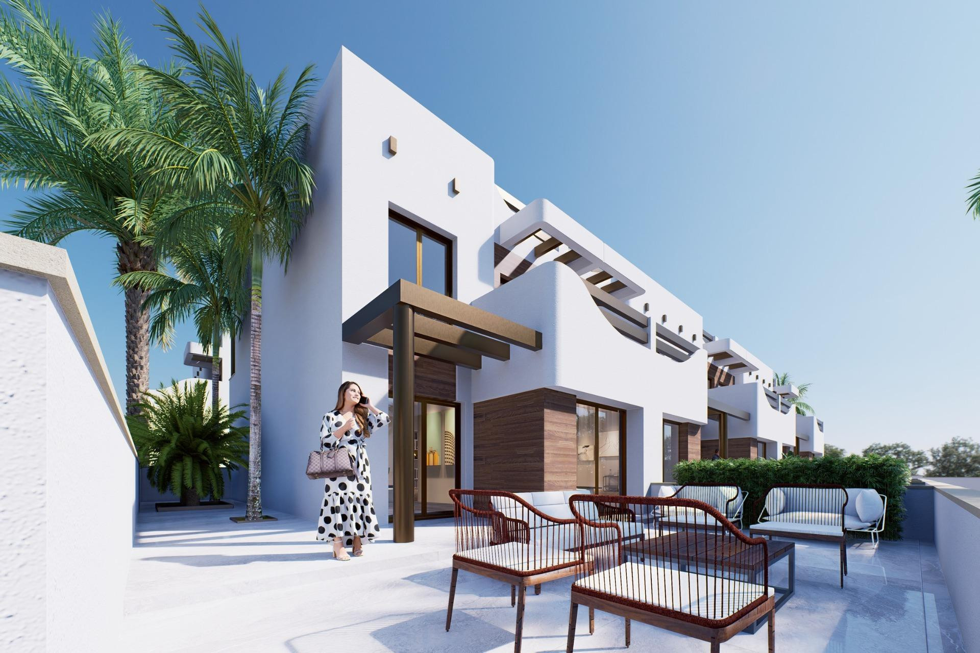 New Build - Bungalow - Groundfloor - Pilar de la Horadada - Playa de las Higuericas