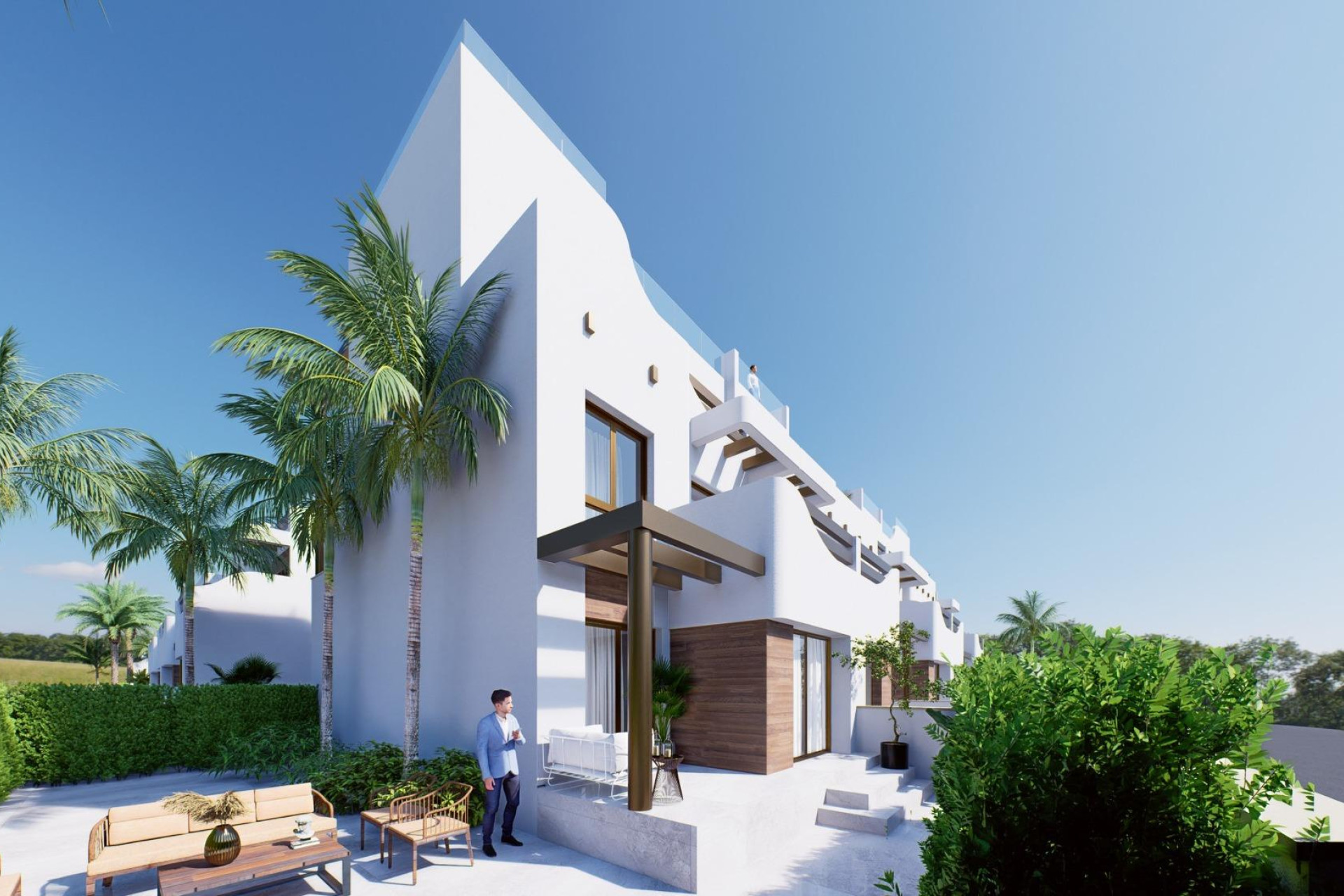 New Build - Bungalow - Groundfloor - Pilar de la Horadada - Playa de las Higuericas