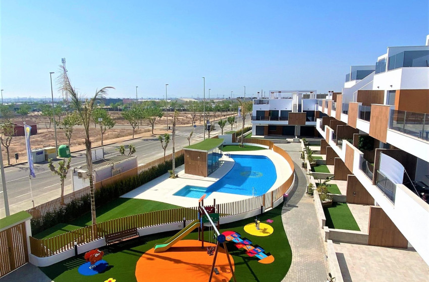 New Build - Bungalow - Groundfloor - Pilar de la Horadada - Polideportivo