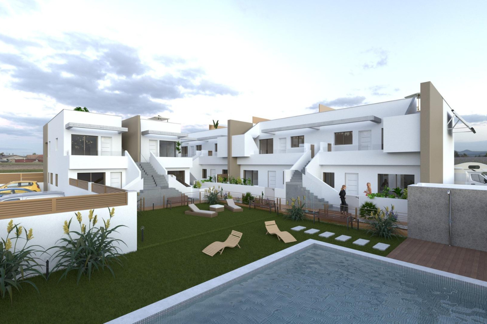 New Build - Bungalow - Groundfloor - Pilar de la Horadada - pueblo