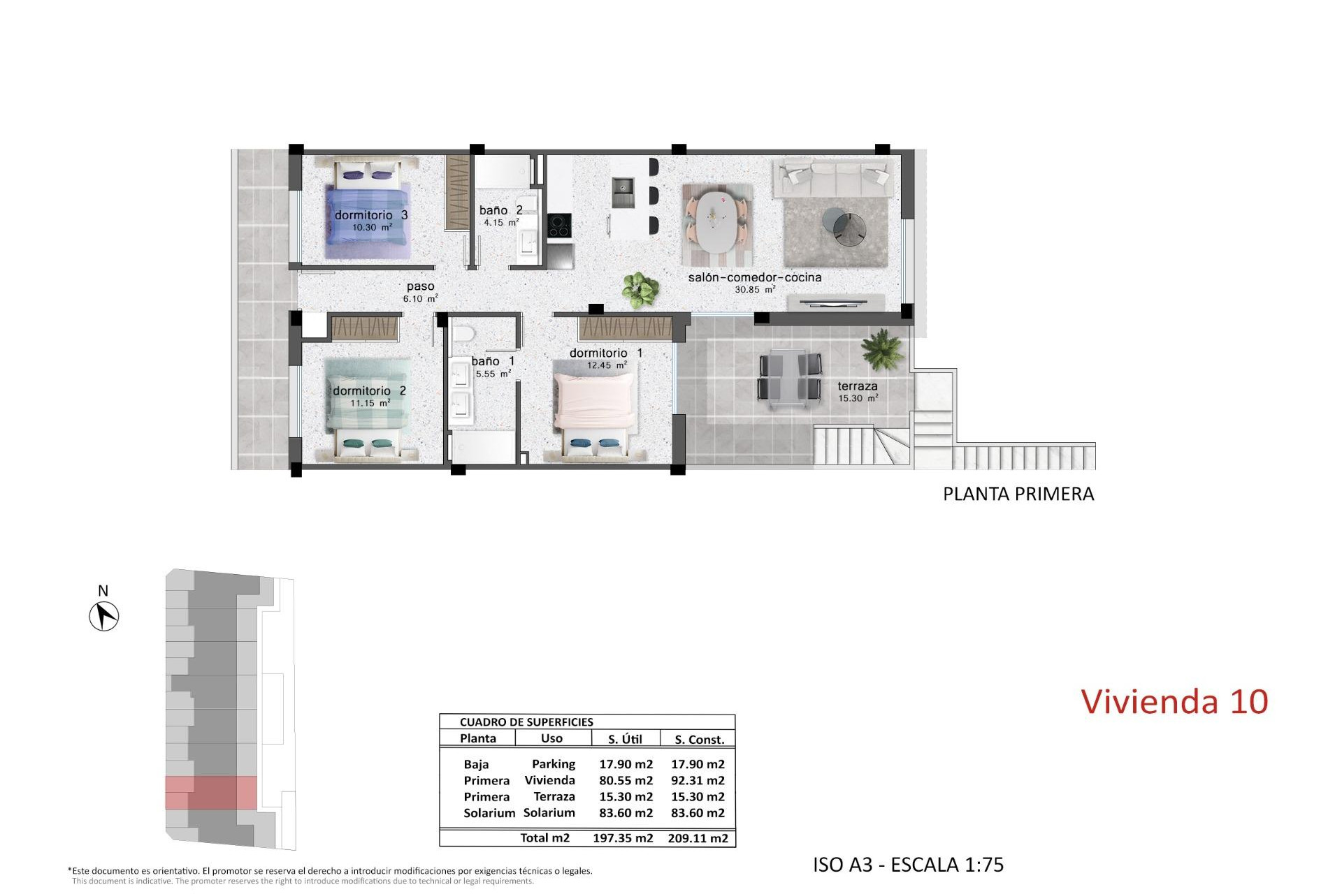 New Build - Bungalow - Groundfloor - Pilar de la Horadada - pueblo