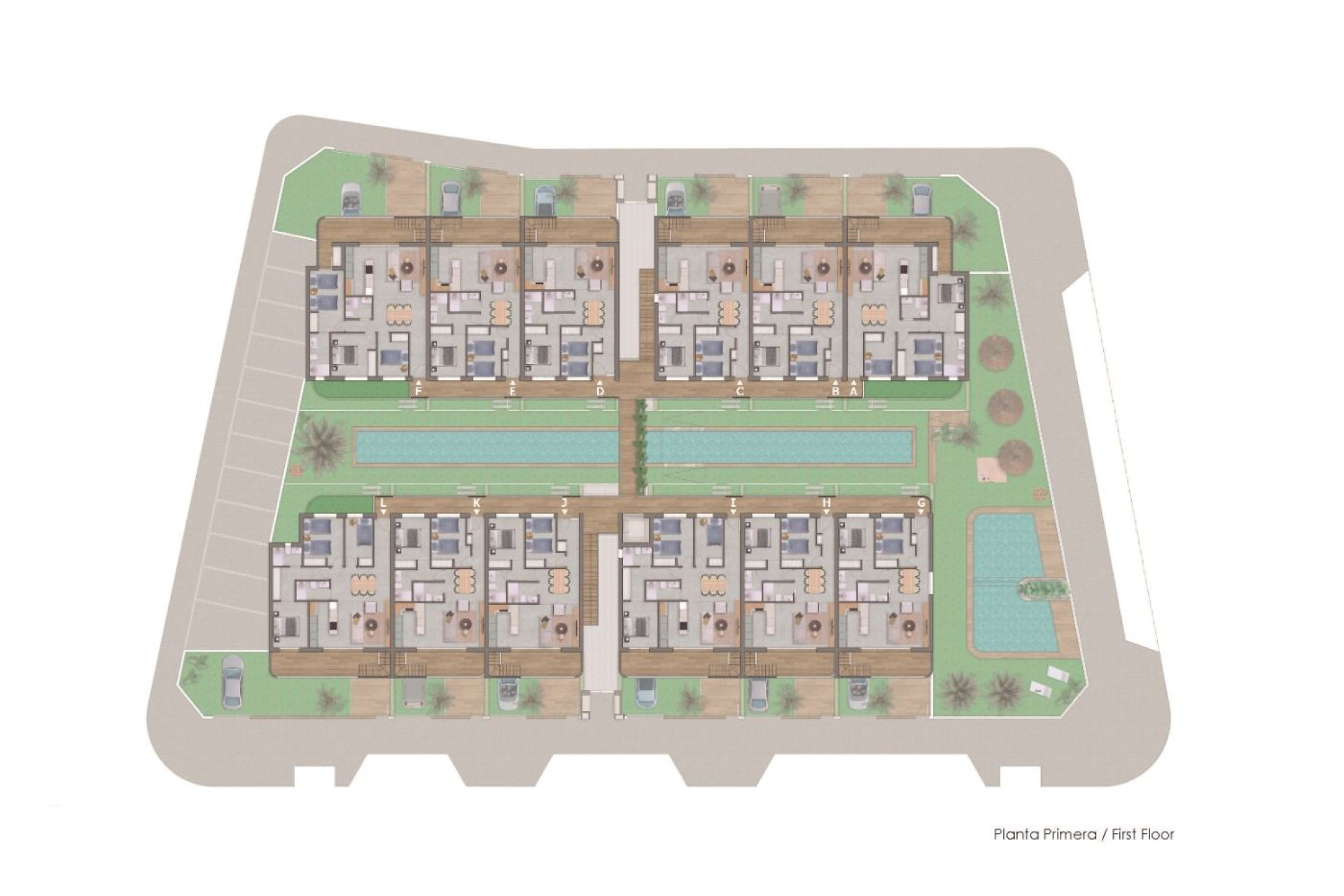 New Build - Bungalow - Groundfloor - Pilar de la Horadada - pueblo