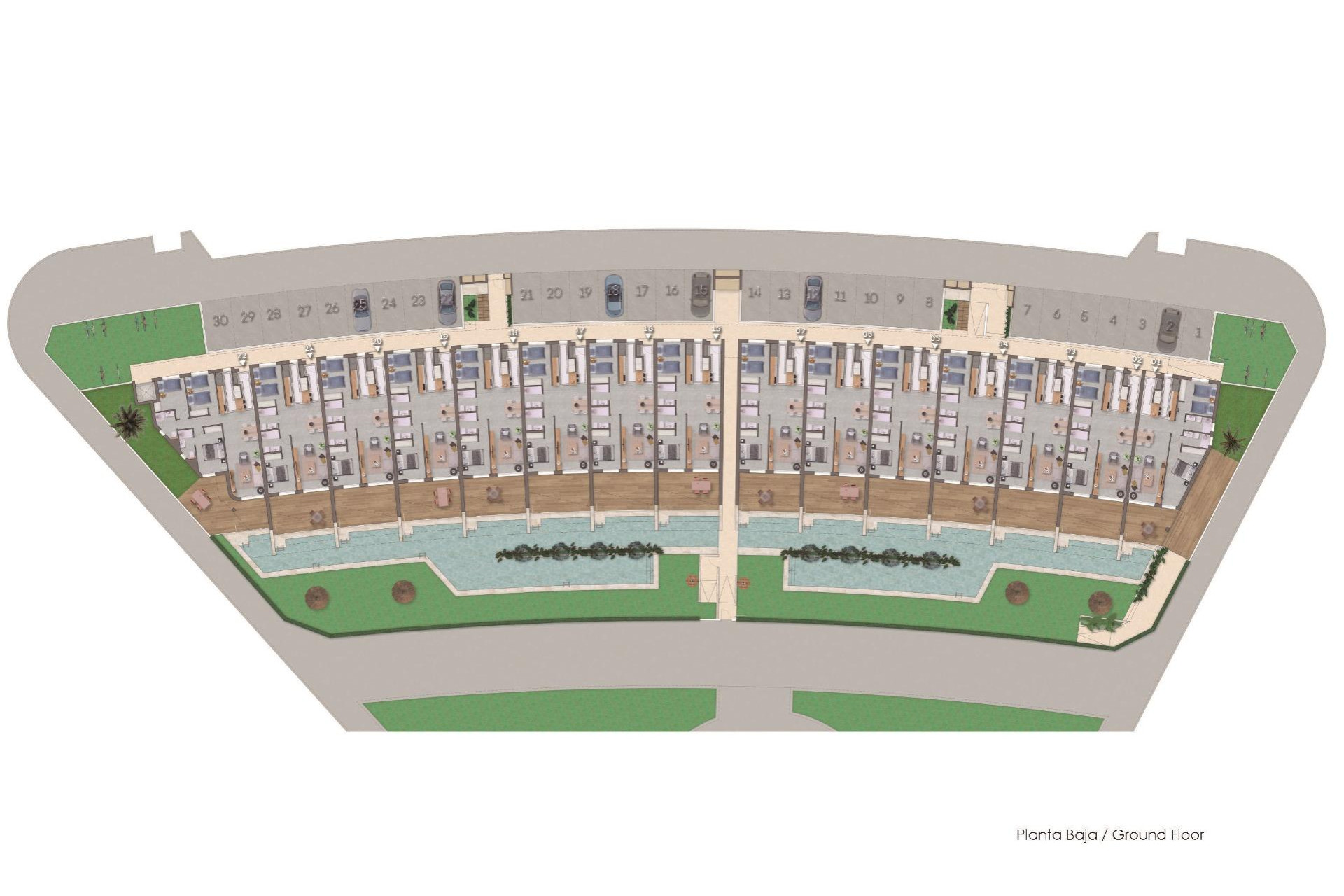 New Build - Bungalow - Groundfloor - Pilar de la Horadada - pueblo