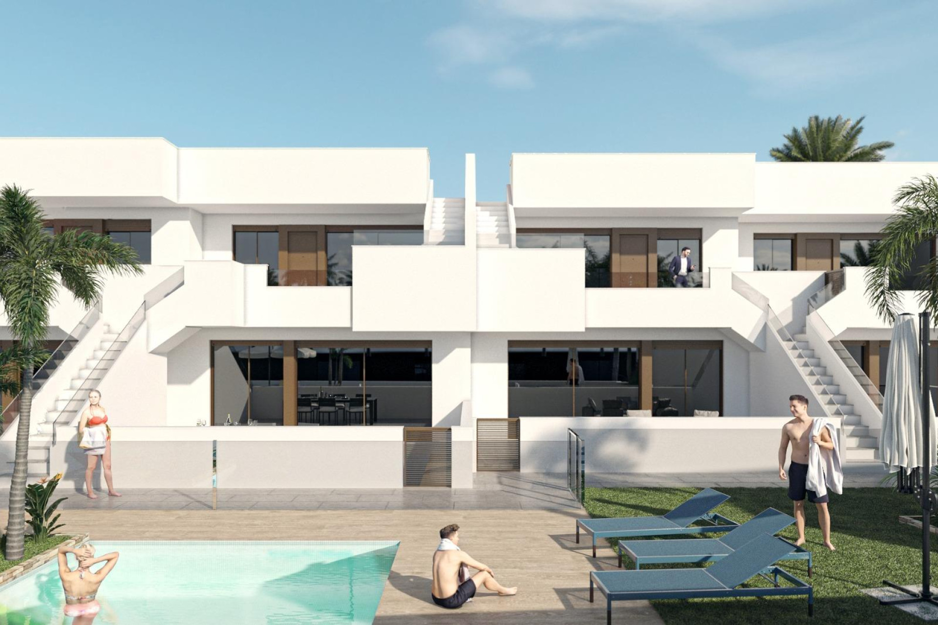 New Build - Bungalow - Groundfloor - Pilar de la Horadada - pueblo