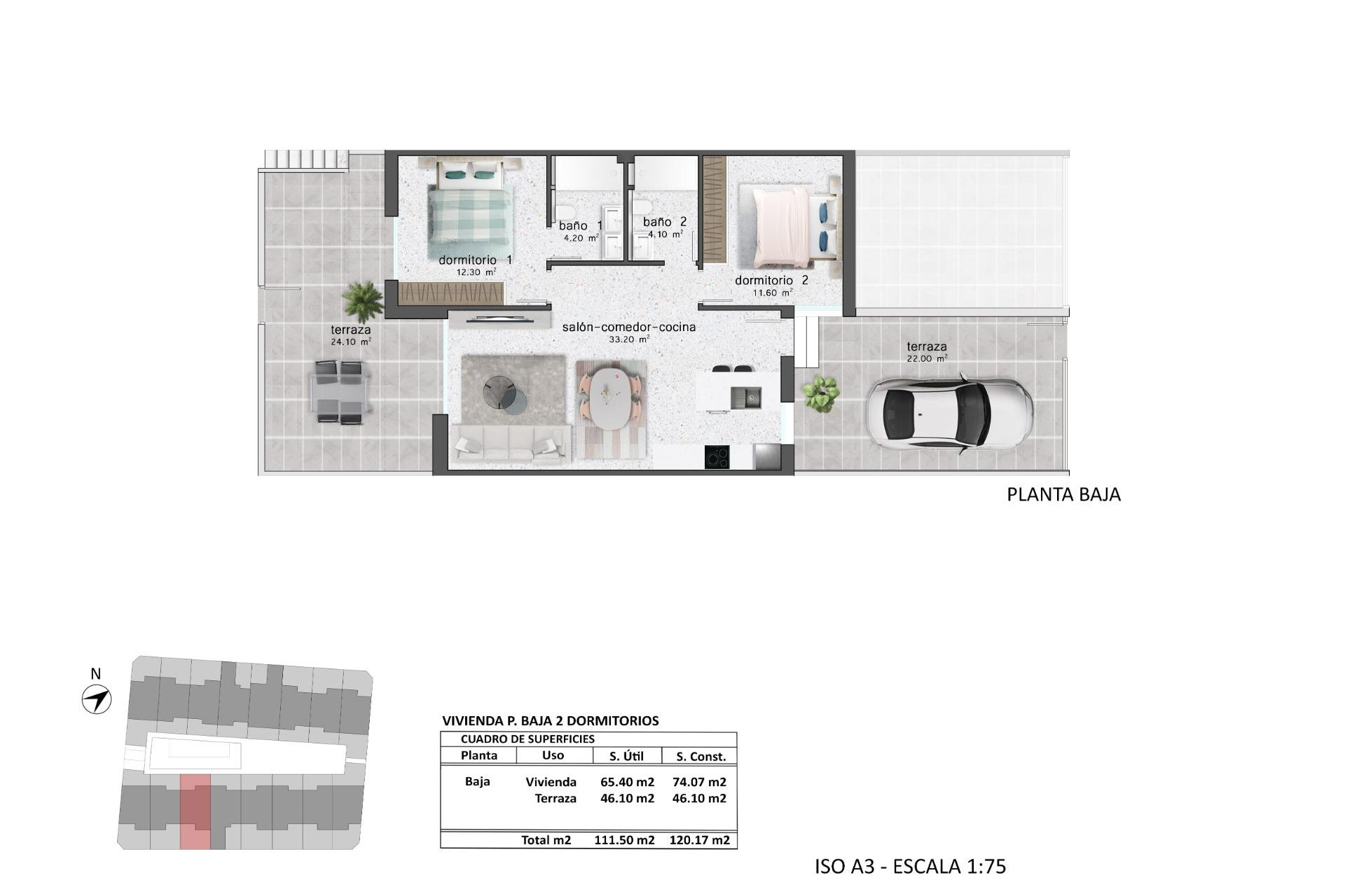 New Build - Bungalow - Groundfloor - Pilar de la Horadada - pueblo