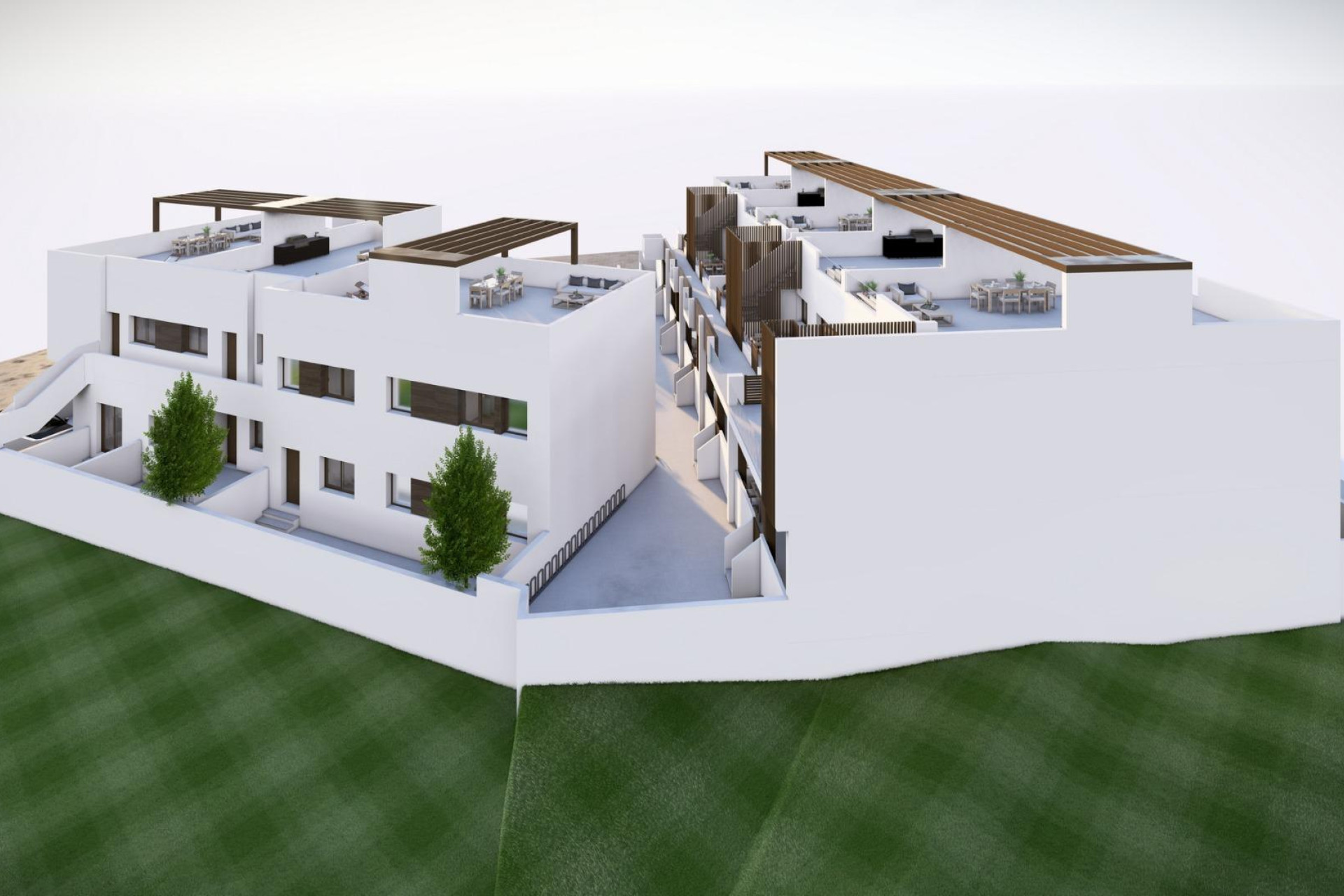 New Build - Bungalow - Groundfloor - Pilar de la Horadada - pueblo