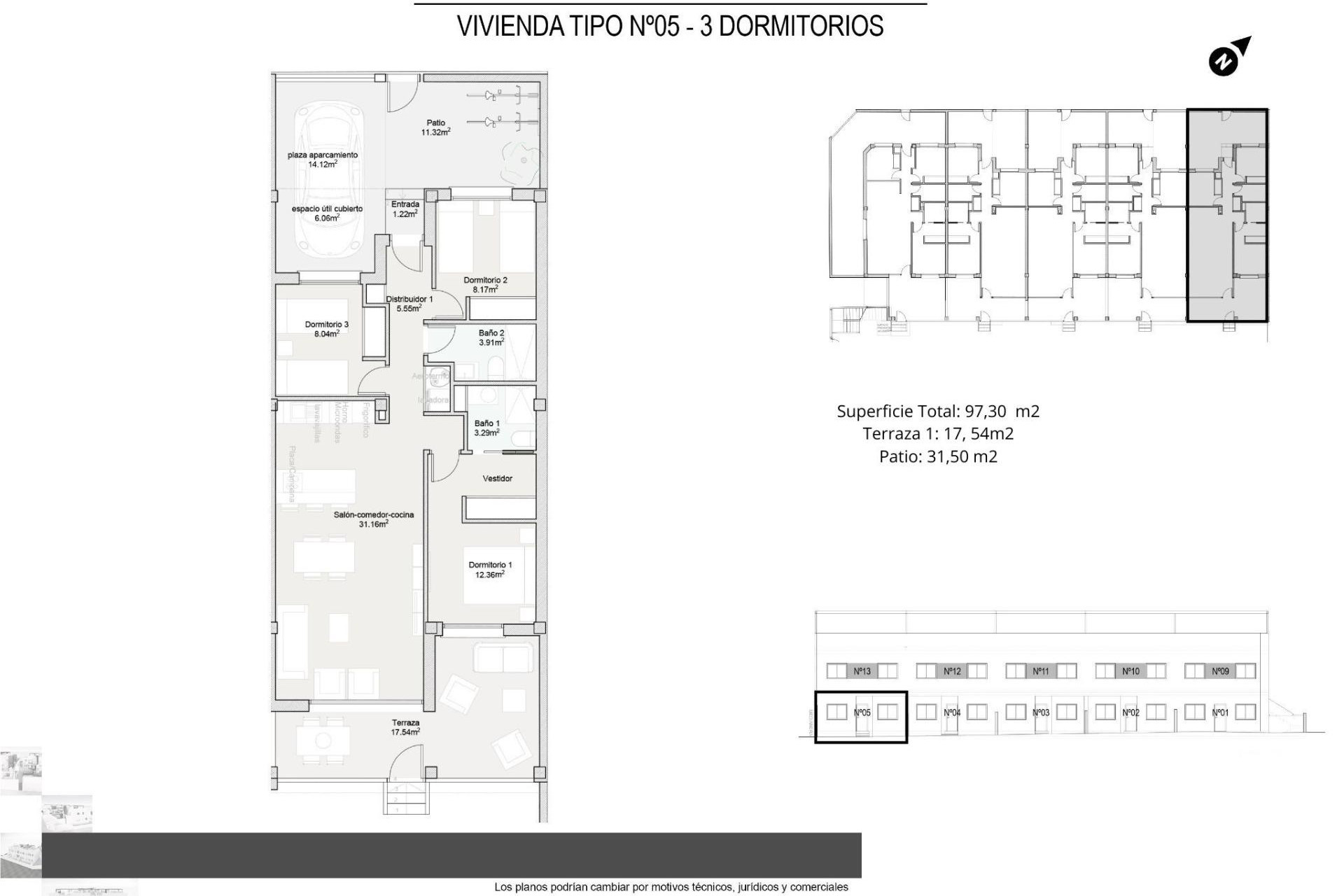 New Build - Bungalow - Groundfloor - Pilar de la Horadada - pueblo