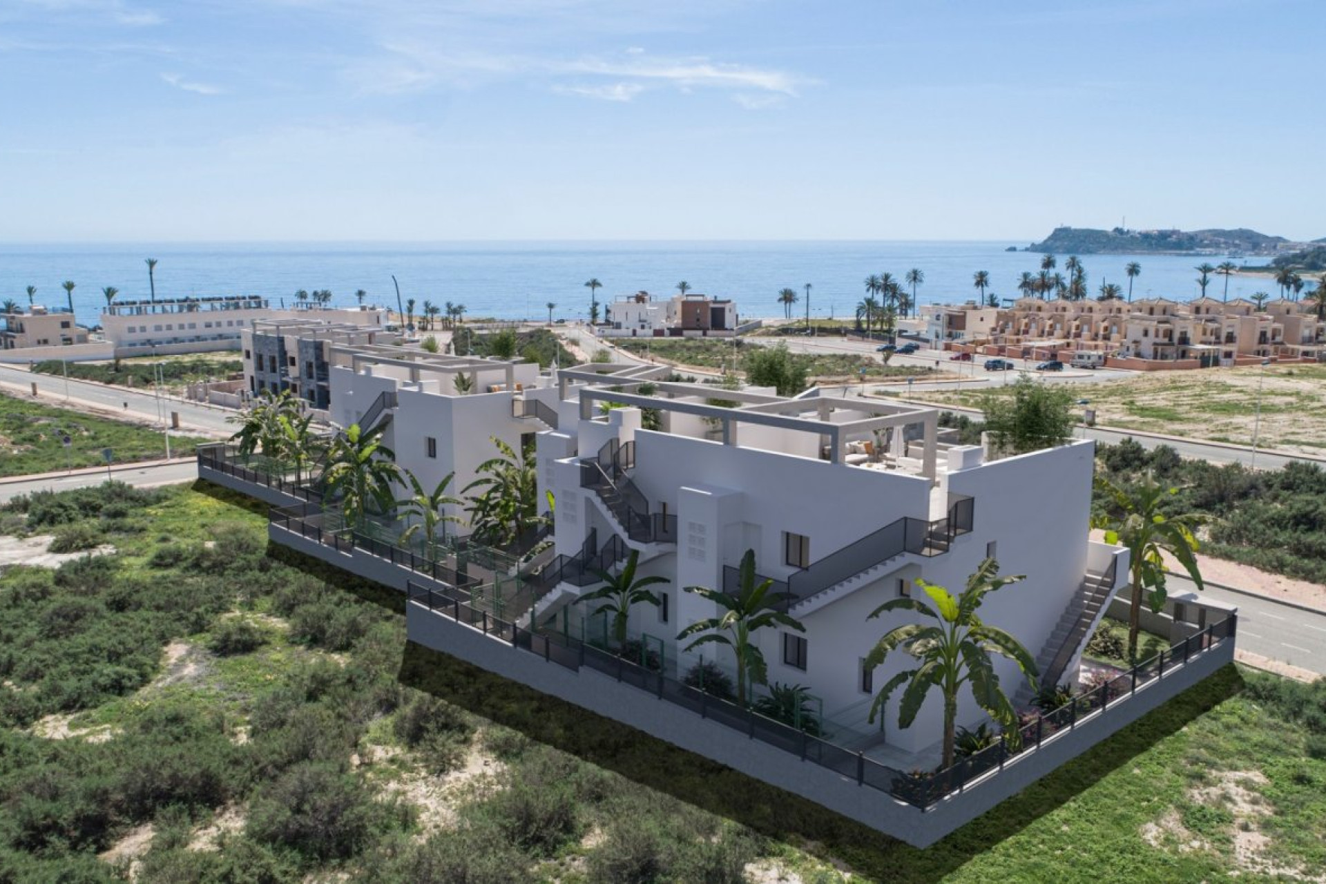 New Build - Bungalow - Groundfloor - Puerto de Mazarron - Playa del Alamillo