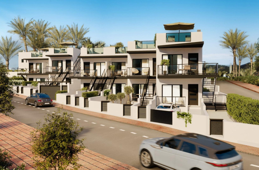 New Build - Bungalow - Groundfloor - Puerto de Mazarron - Playa Negra