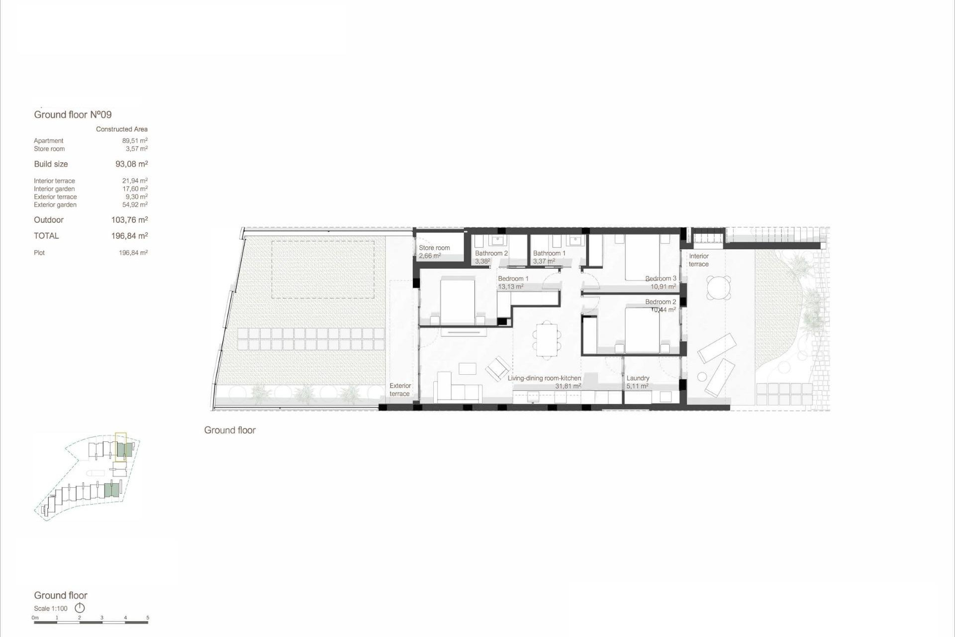 New Build - Bungalow - Groundfloor - San Javier - Roda Golf