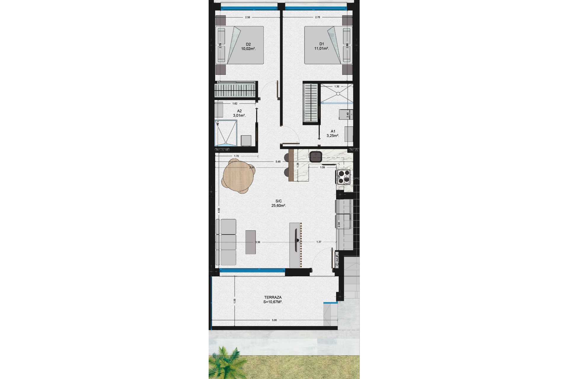 New Build - Bungalow - Groundfloor - San Pedro del Pinatar - Centro