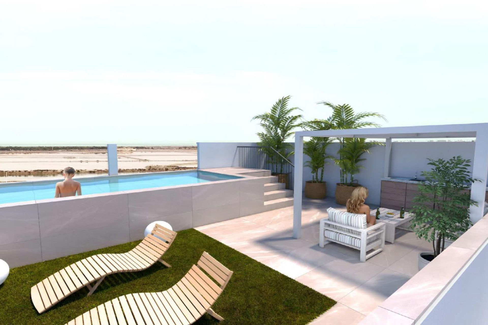 New Build - Bungalow - Groundfloor - San Pedro del Pinatar - Lo Pagan