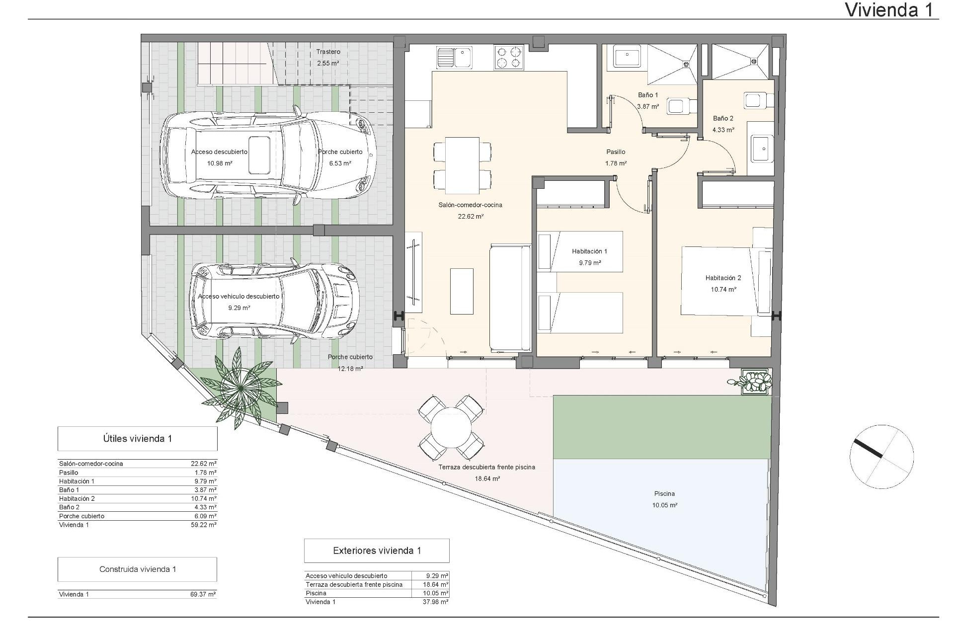 New Build - Bungalow - Groundfloor - San Pedro del Pinatar - Lo Pagan