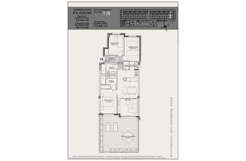 New Build - Bungalow - Groundfloor - Torrevieja - Aguas Nuevas