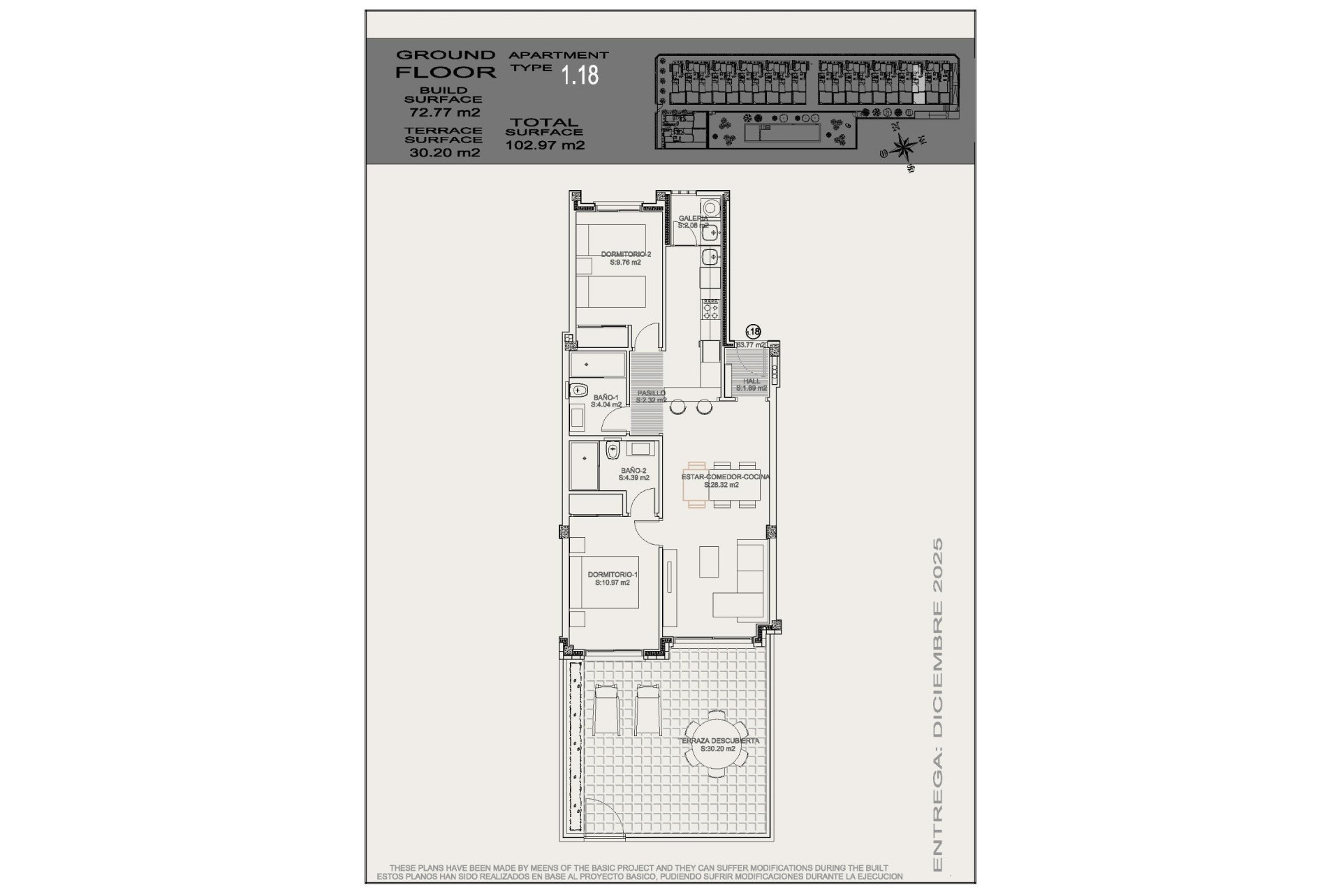 New Build - Bungalow - Groundfloor - Torrevieja - Altos del Sol