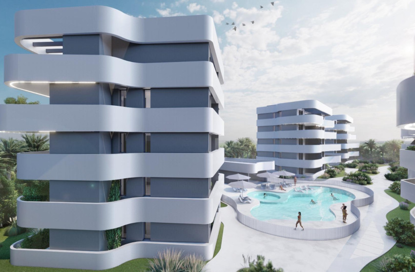 New Build - Ground floor apartment - Guardamar del Segura - El Raso