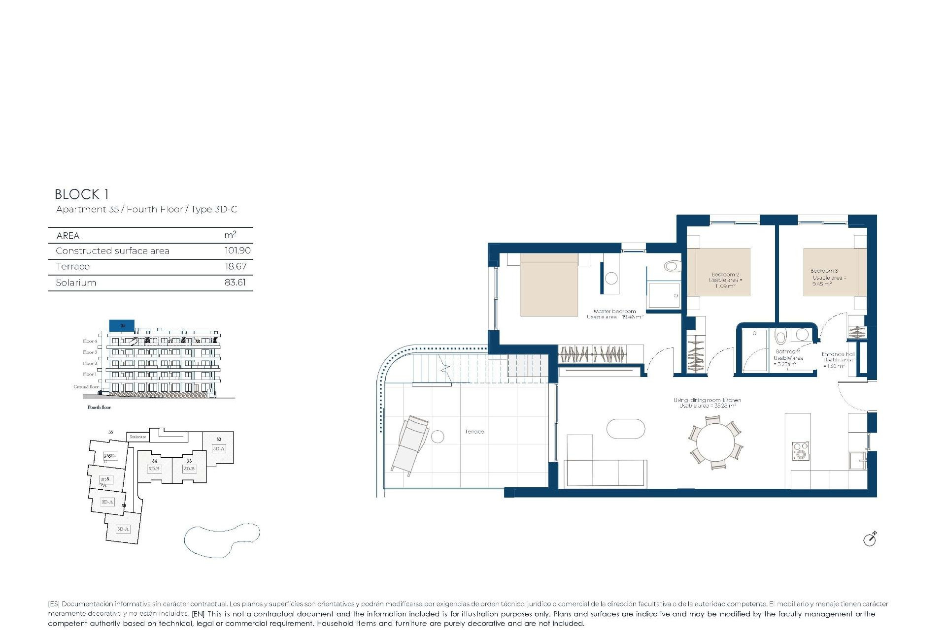 New Build - Penthouse - Banos y Mendigo - El Valle Golf