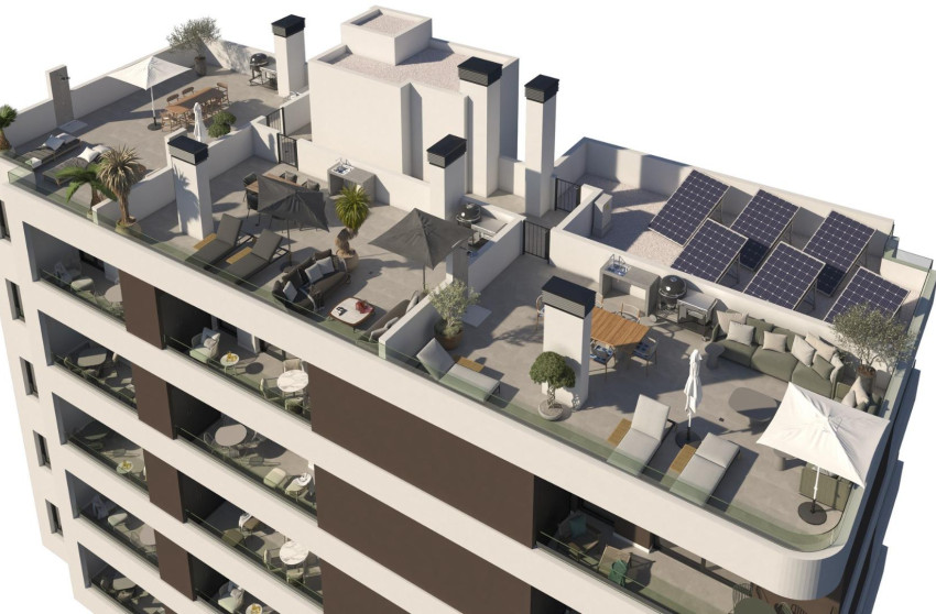 New Build - Penthouse - Santa Pola - pueblo