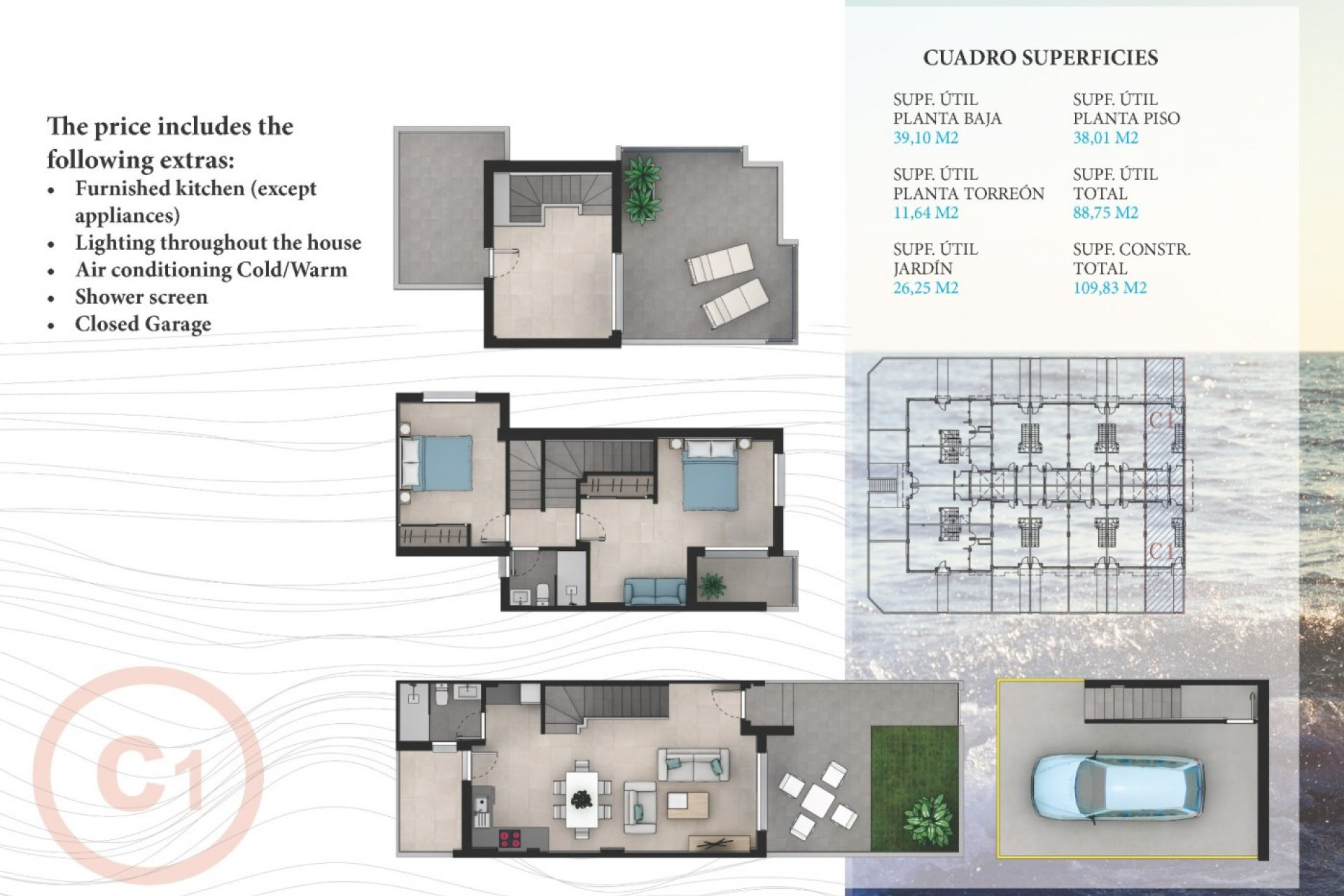 New Build - Town house - La Manga del Mar Menor - La Manga