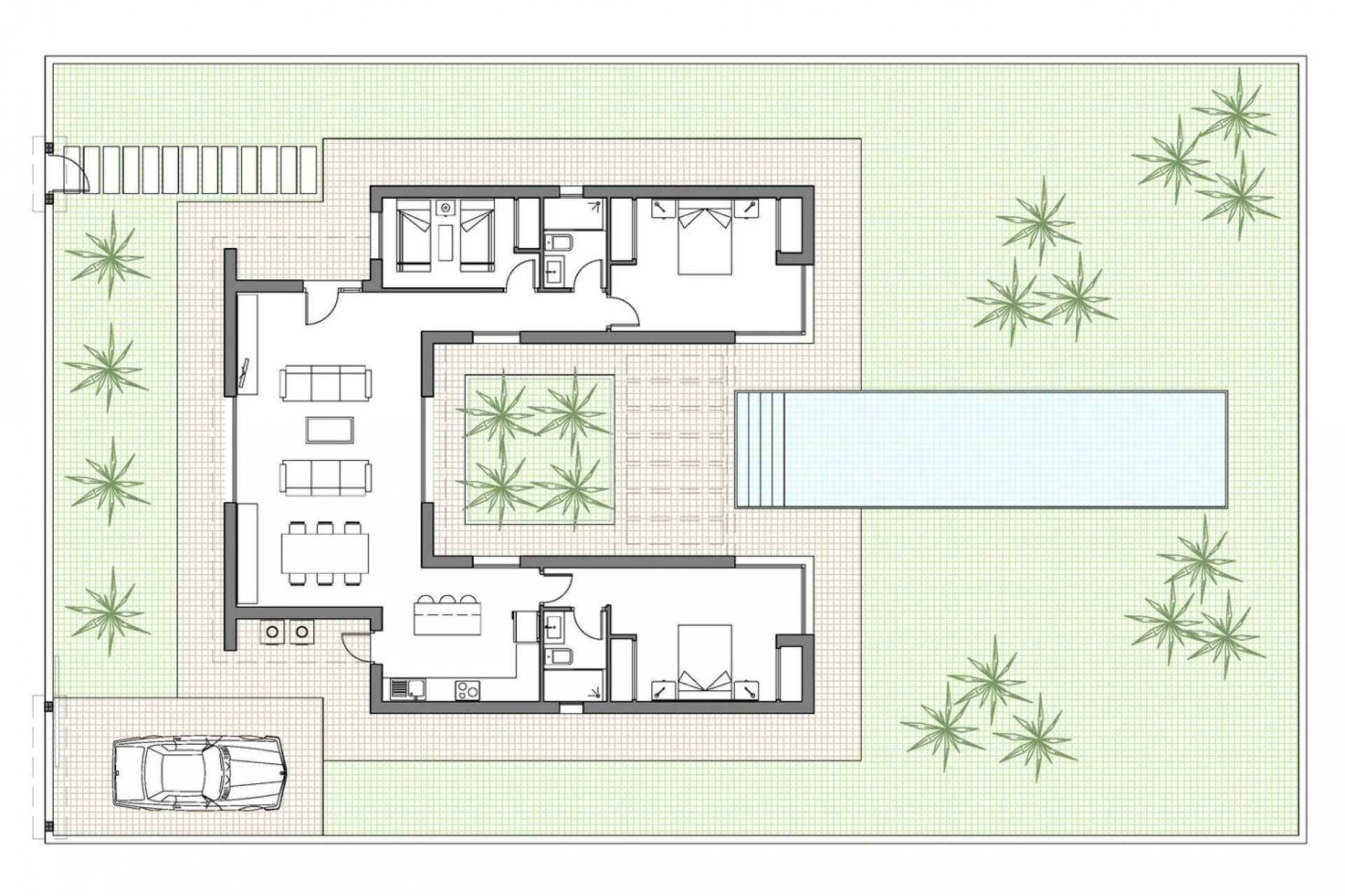 New Build - Villa - Benijófar - Polideportivo