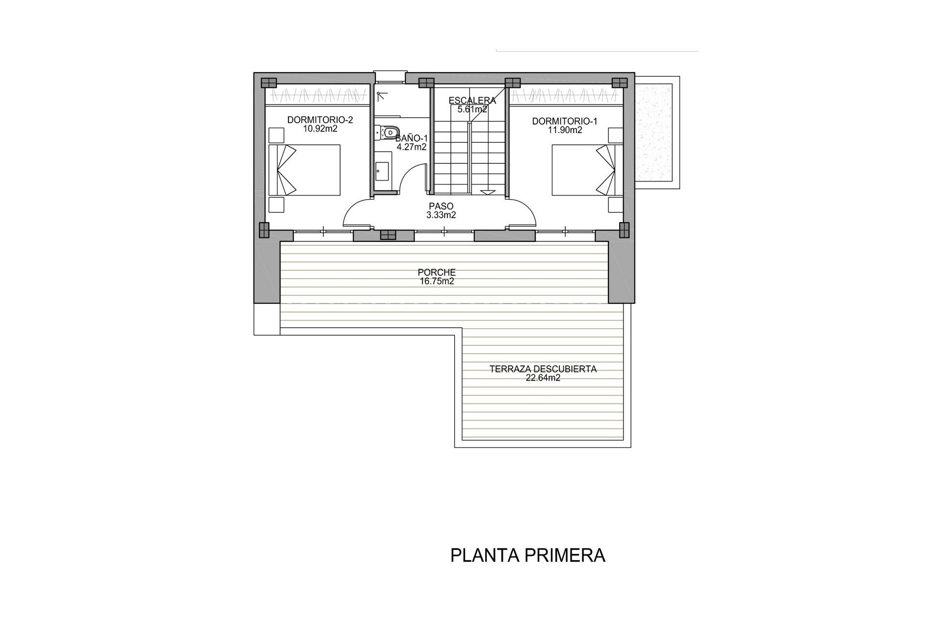 New Build - Villa - Benijófar - Polideportivo