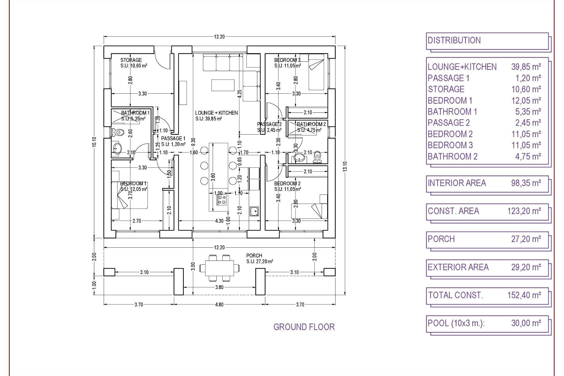 New Build - Villa - Pinoso - Campo