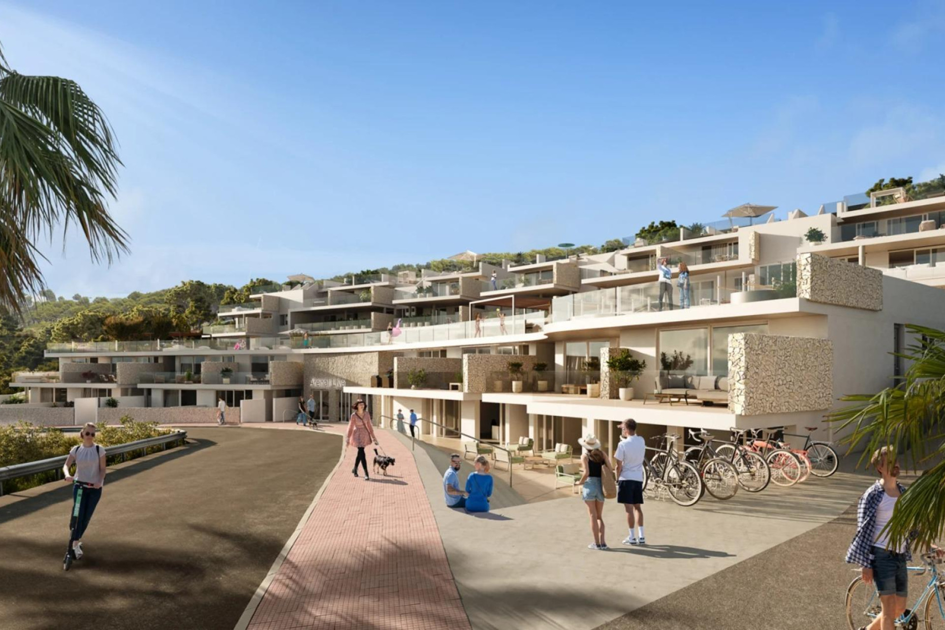 Nieuwbouw - Apartment - Arenal d´en Castell - pueblo