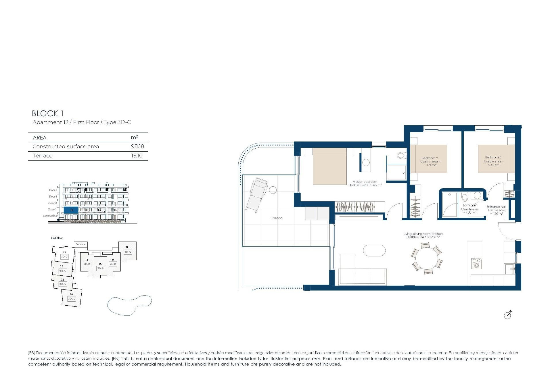 Nieuwbouw - Apartment - Banos y Mendigo - El Valle Golf