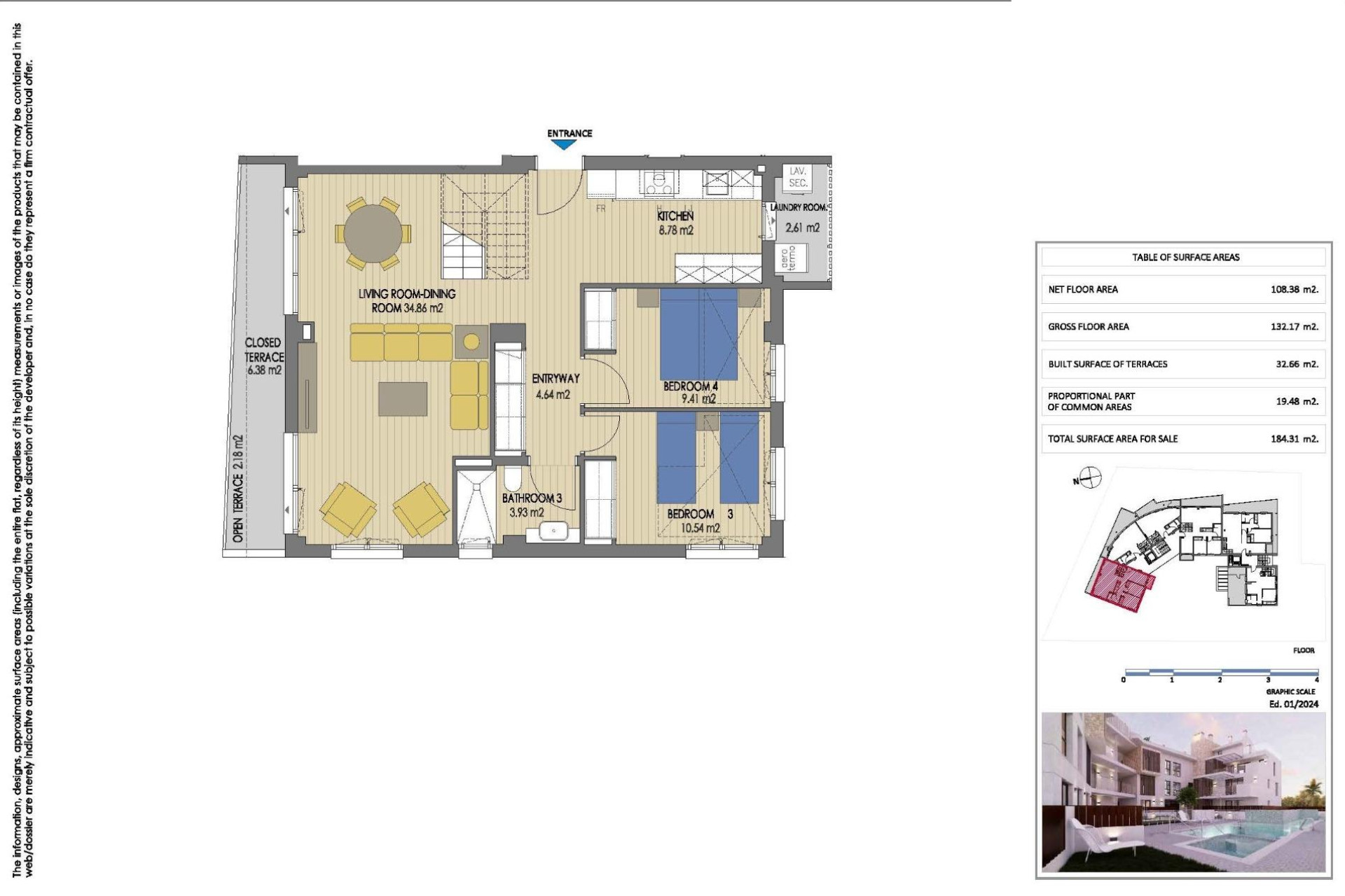 Nieuwbouw - Apartment - Jávea Xàbia - Cala Blanca