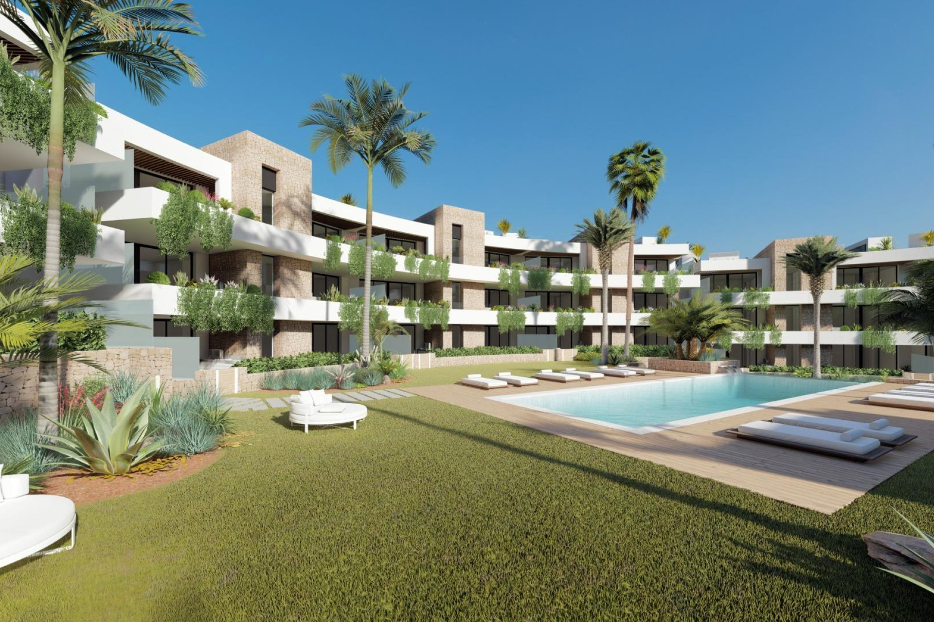 Nieuwbouw - Apartment - La Manga Club - Las Orquídeas