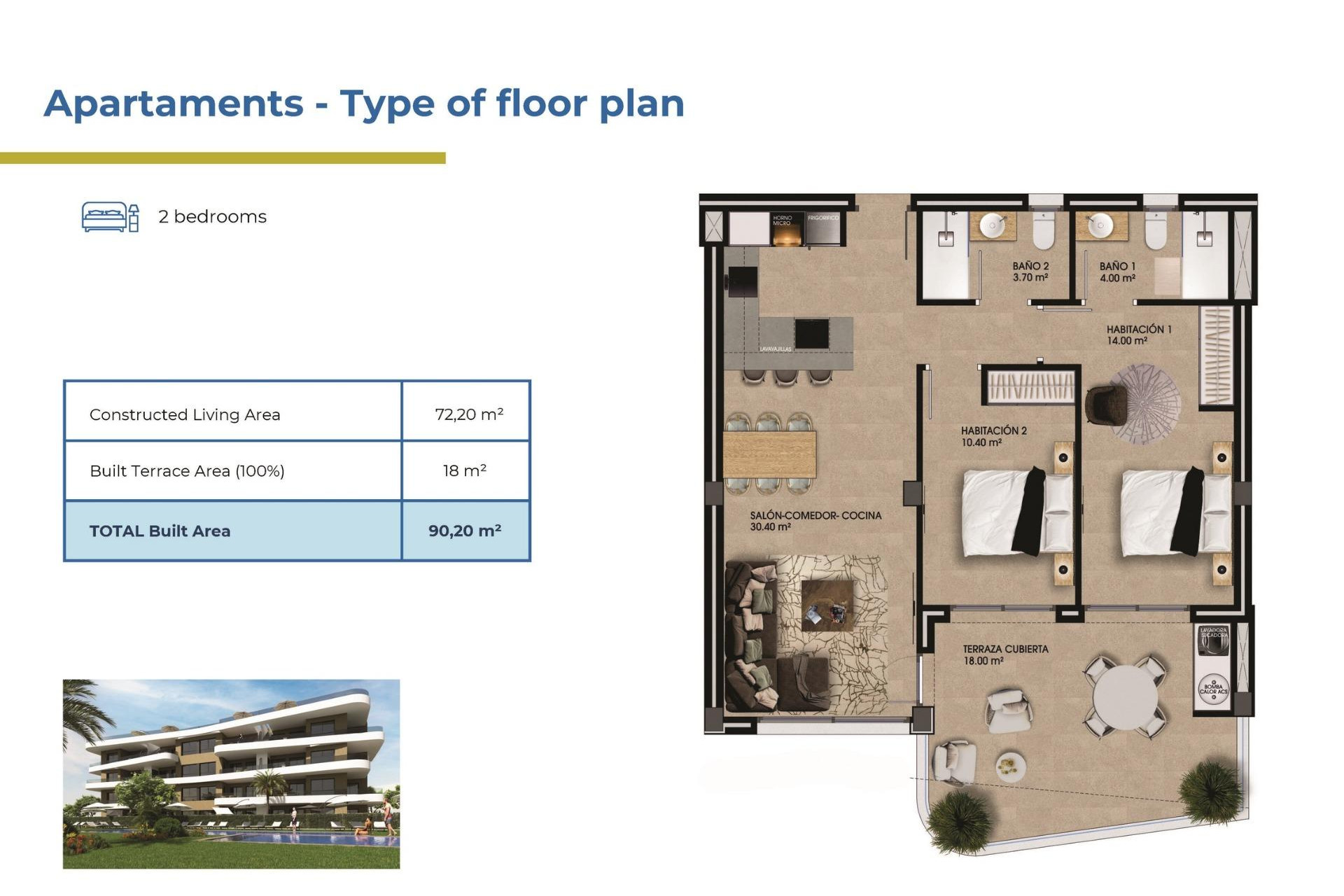 Nieuwbouw - Apartment - Orihuela Costa - La Ciñuelica