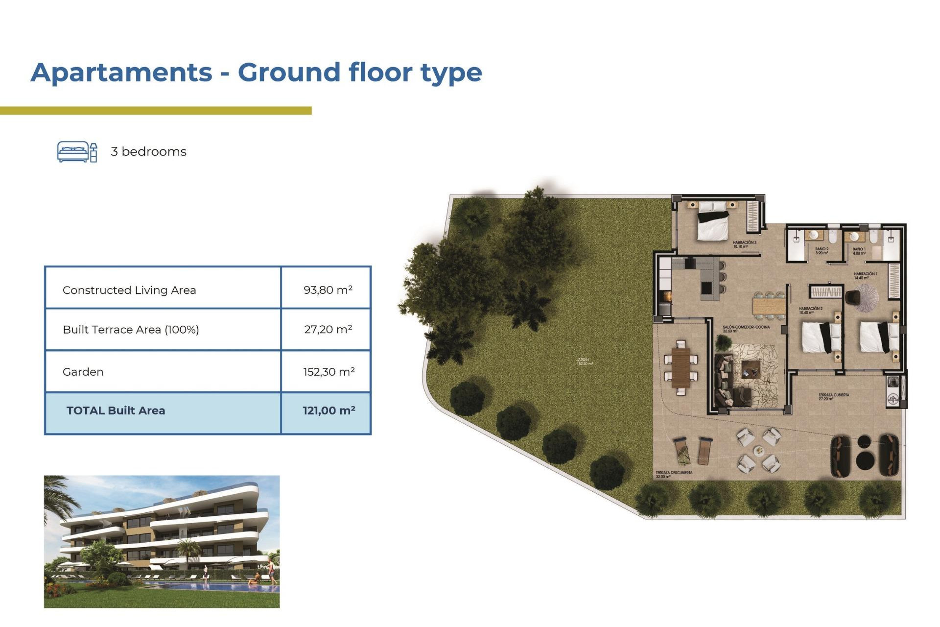 Nieuwbouw - Apartment - Orihuela Costa - La Ciñuelica