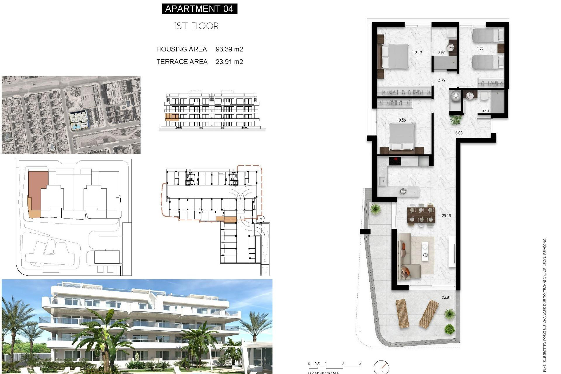 Nieuwbouw - Apartment - Orihuela Costa - Lomas de Cabo Roig