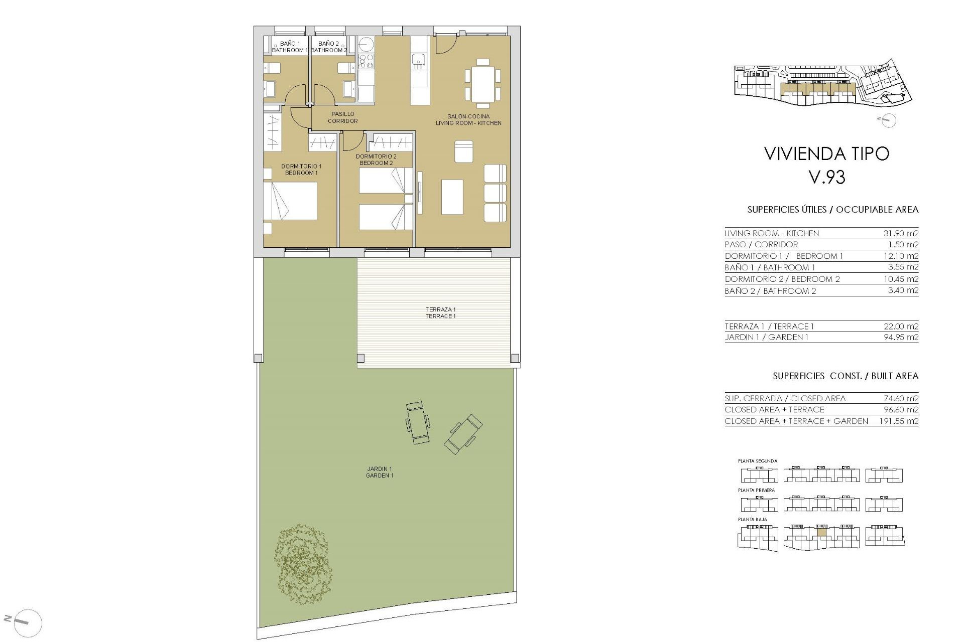 Nieuwbouw - Apartment - Pilar de la Horadada - Lo Romero Golf