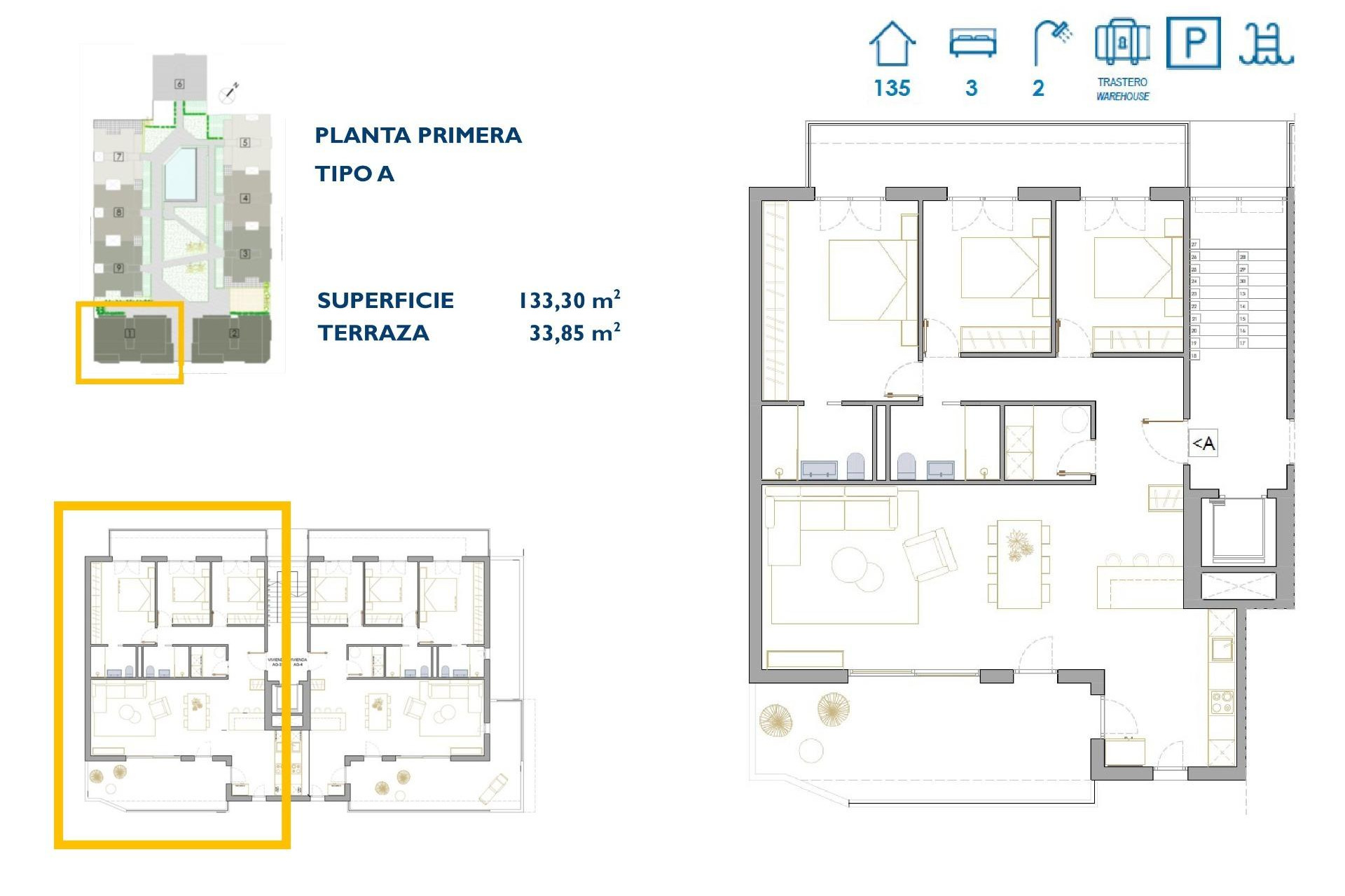 Nieuwbouw - Apartment - San Pedro del Pinatar - Pueblo