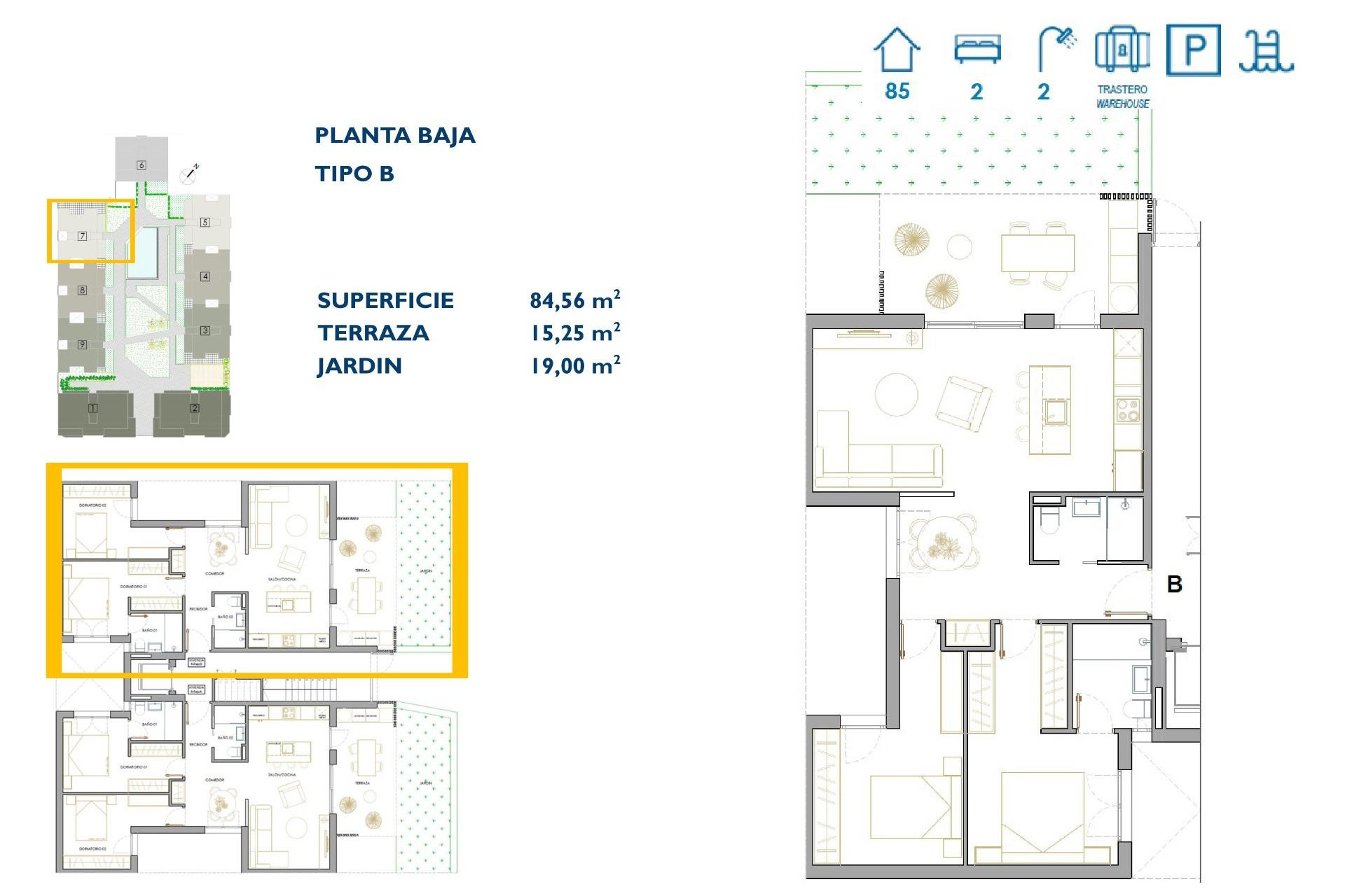 Nieuwbouw - Apartment - San Pedro del Pinatar - Pueblo