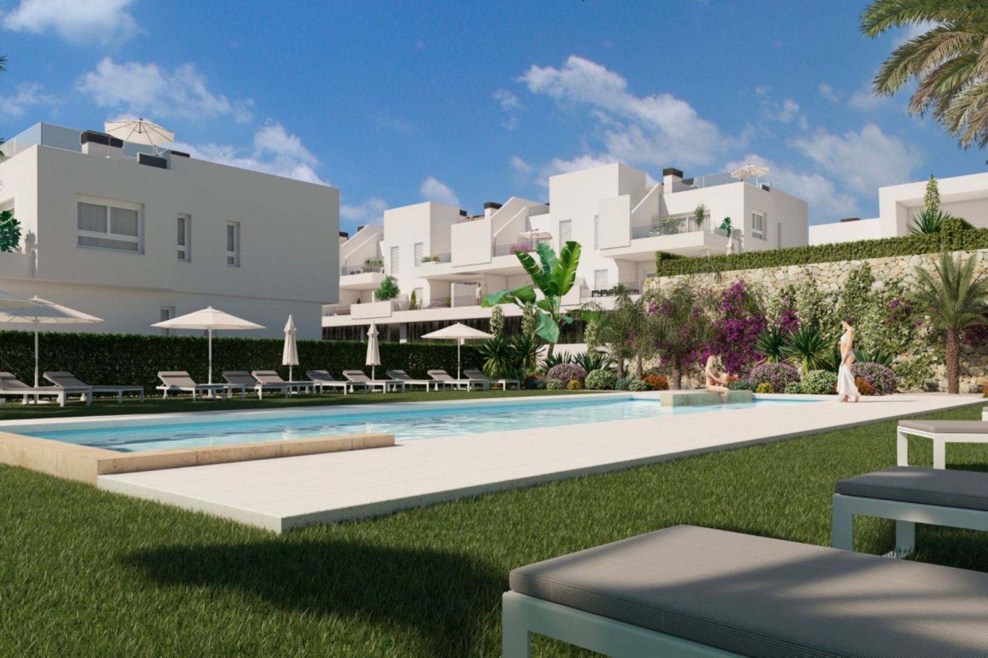 Nieuwbouw - Bungalow - Gelijkvloers - Algorfa - La Finca Golf