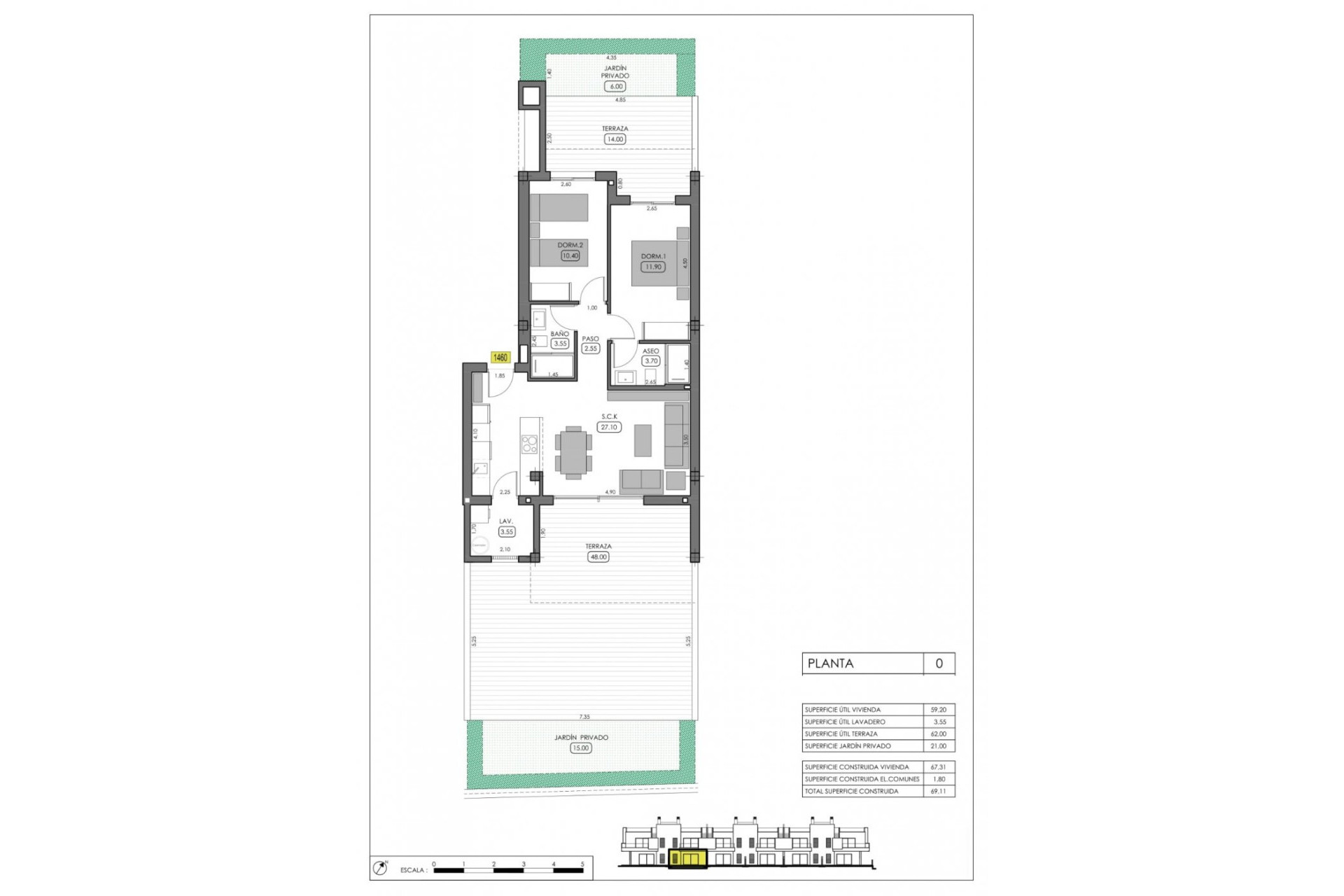 Nieuwbouw - Bungalow - Gelijkvloers - Algorfa - La Finca Golf