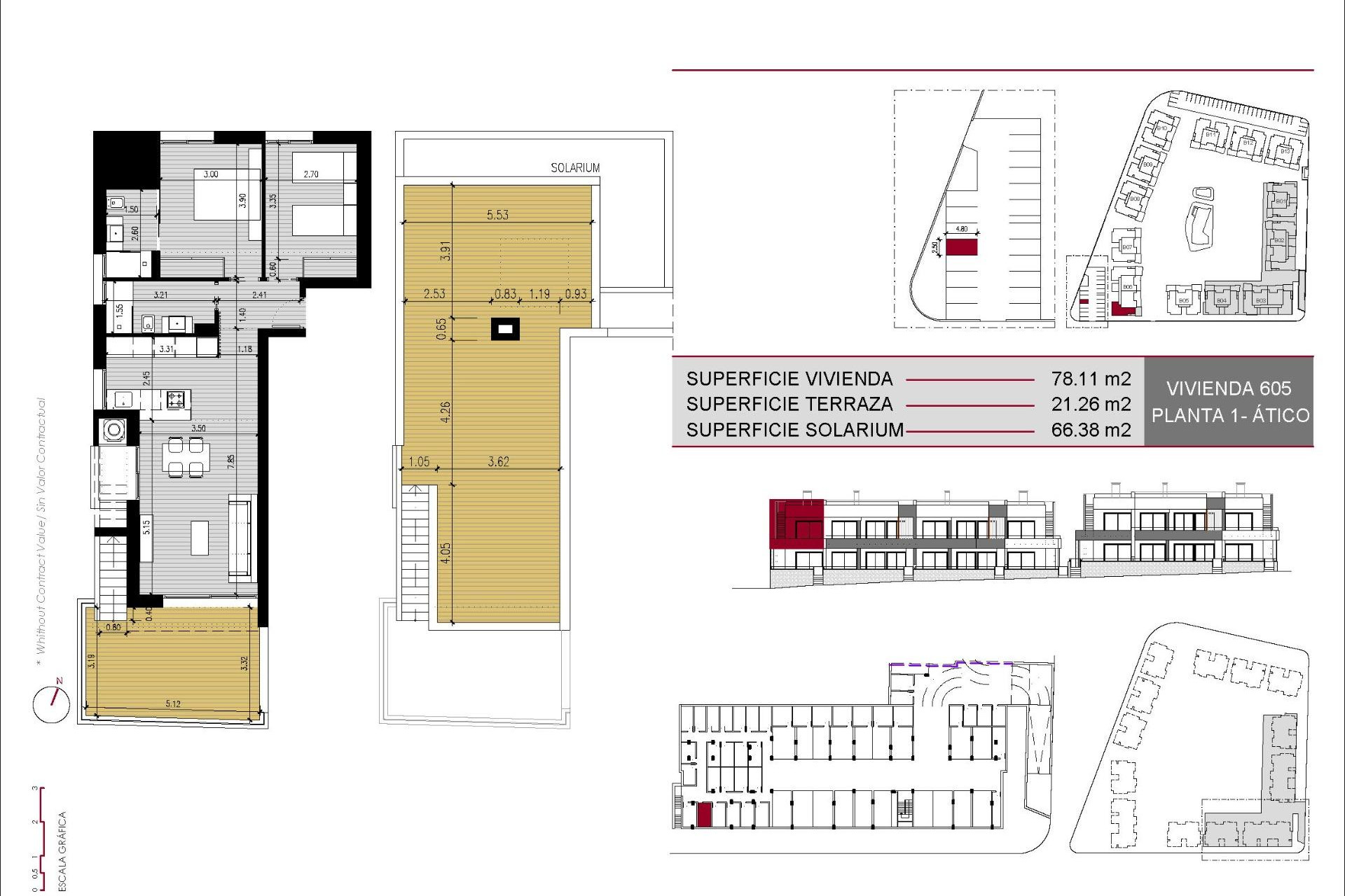 Nieuwbouw - Bungalow - Gelijkvloers - Ciudad Quesada - Lo marabú