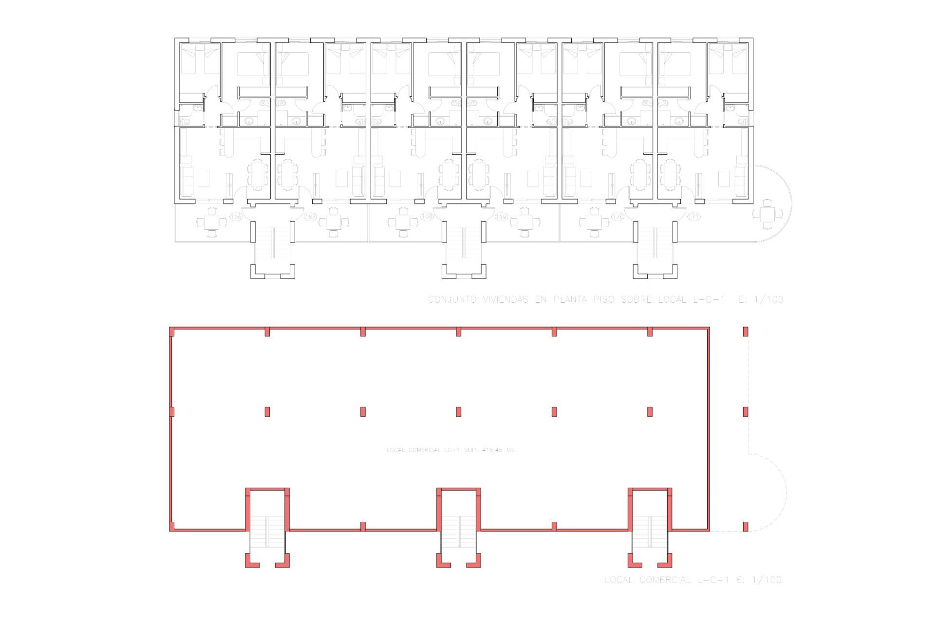 Nieuwbouw - Bungalow - Gelijkvloers - Fuente Alamo - La Pinilla