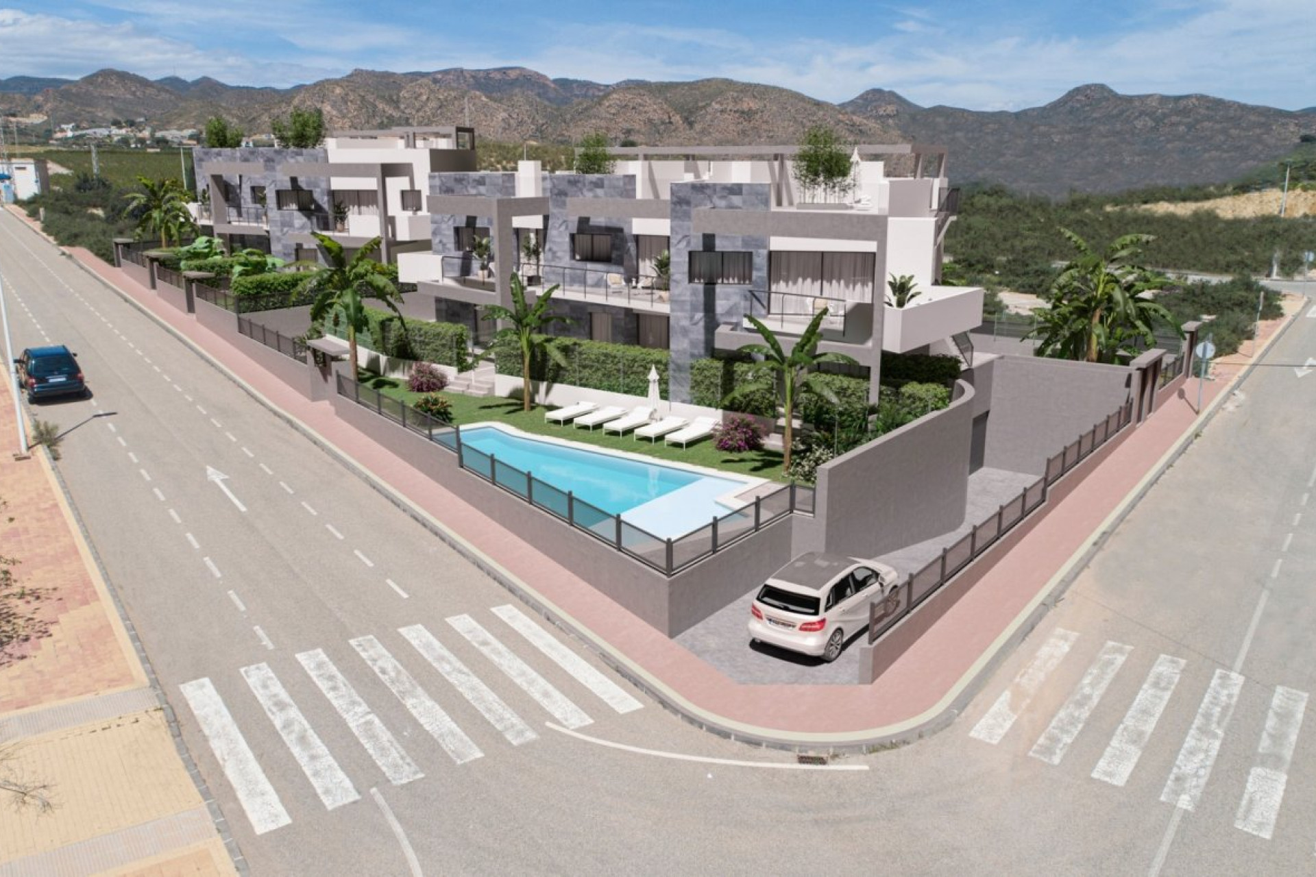 Nieuwbouw - Bungalow - Gelijkvloers - Puerto de Mazarron - Playa del Alamillo